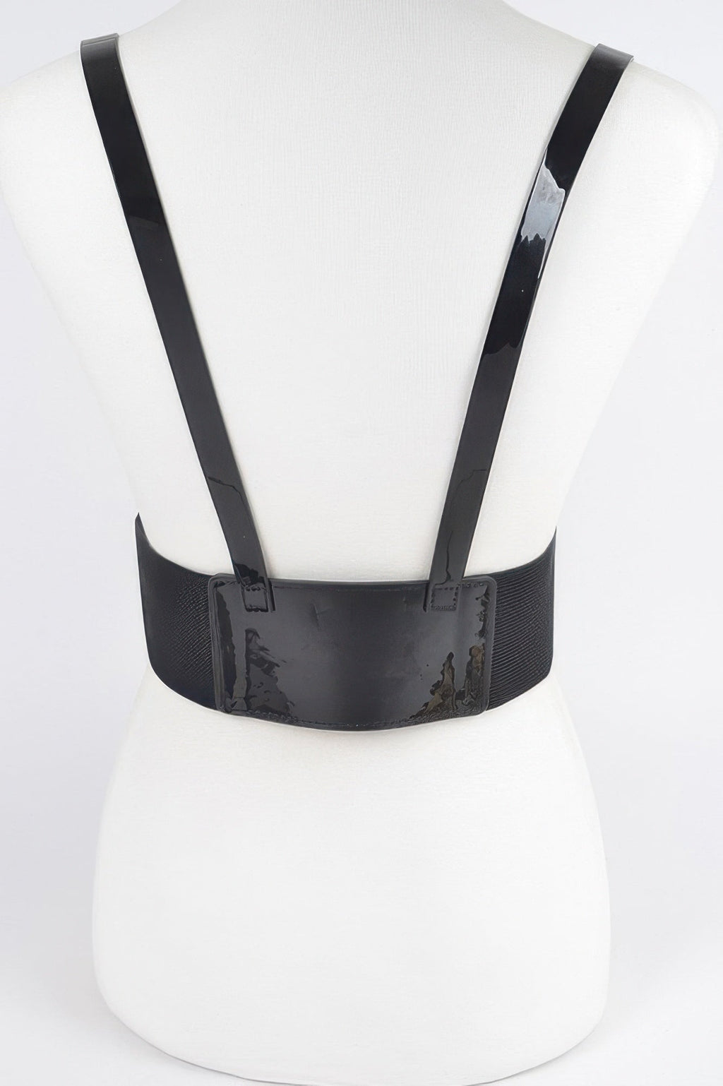 Plus Size Faux Leather Harness