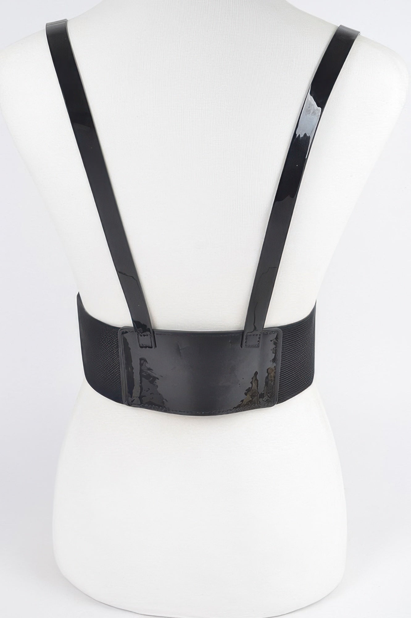 Plus Size Faux Leather Harness
