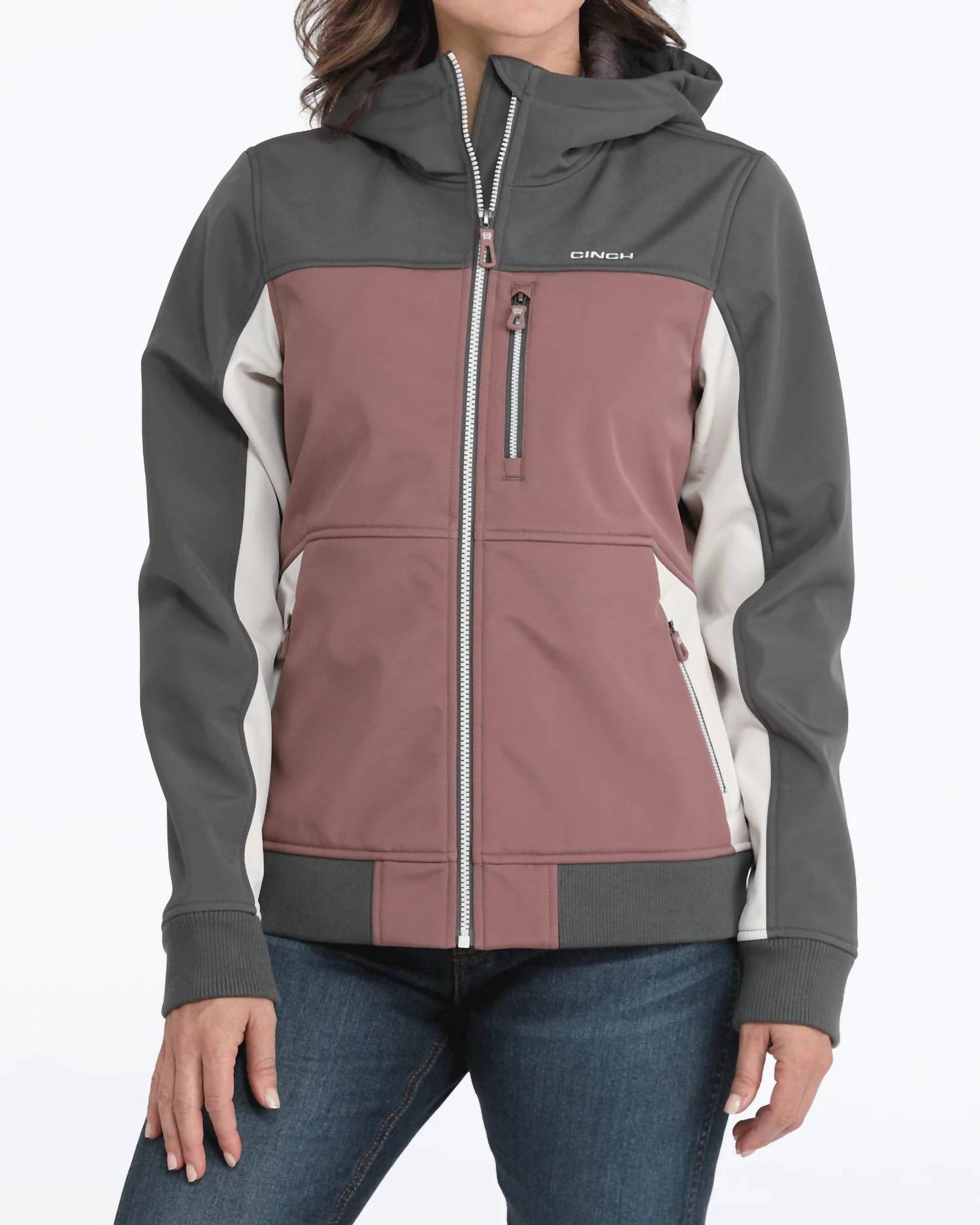 Bonded Softshell Jacket In Multi