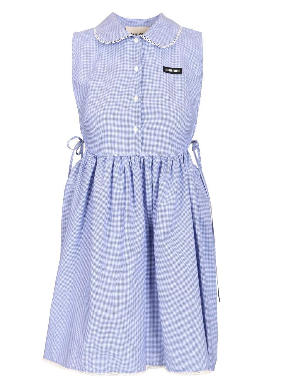 Miu Miu Women Dress In Poplin