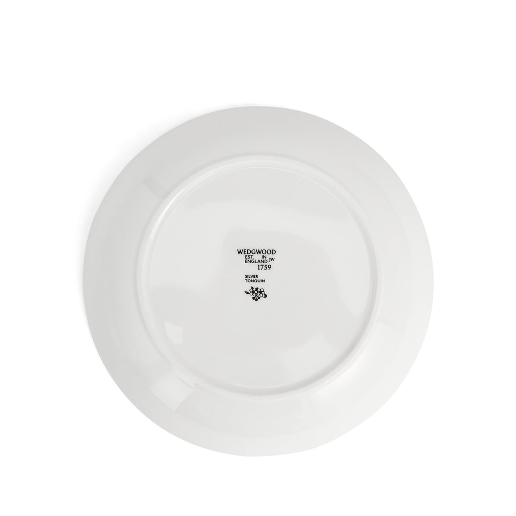 Silver Tonquin Deep Plate 22cm 8.6in