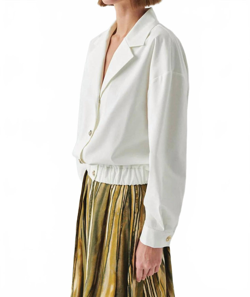 Romina Shawl Collar Jacket In Black