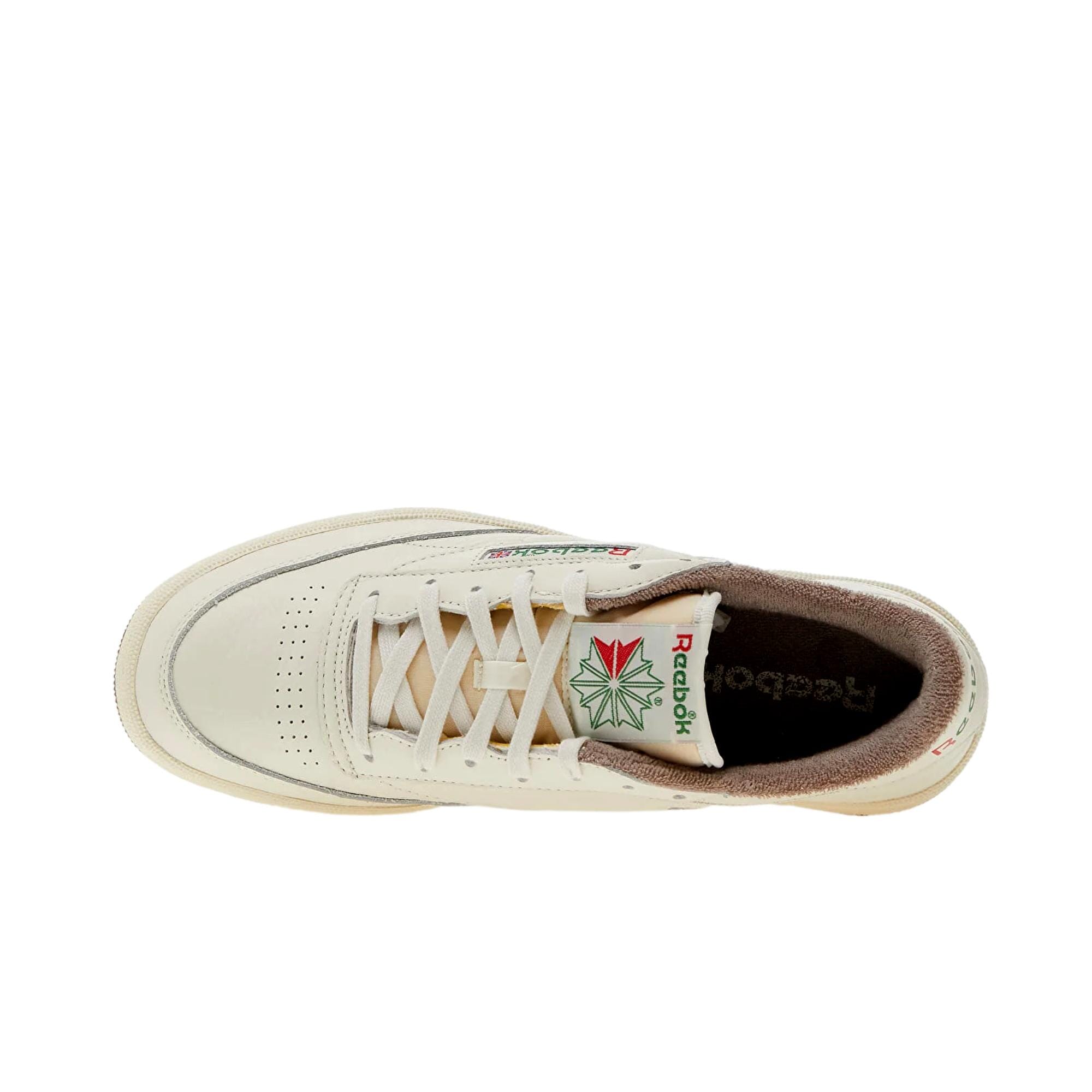 Reebok Club C 85 Vintage Chalk / Taupe / Glen Green  GZ5161 Men's