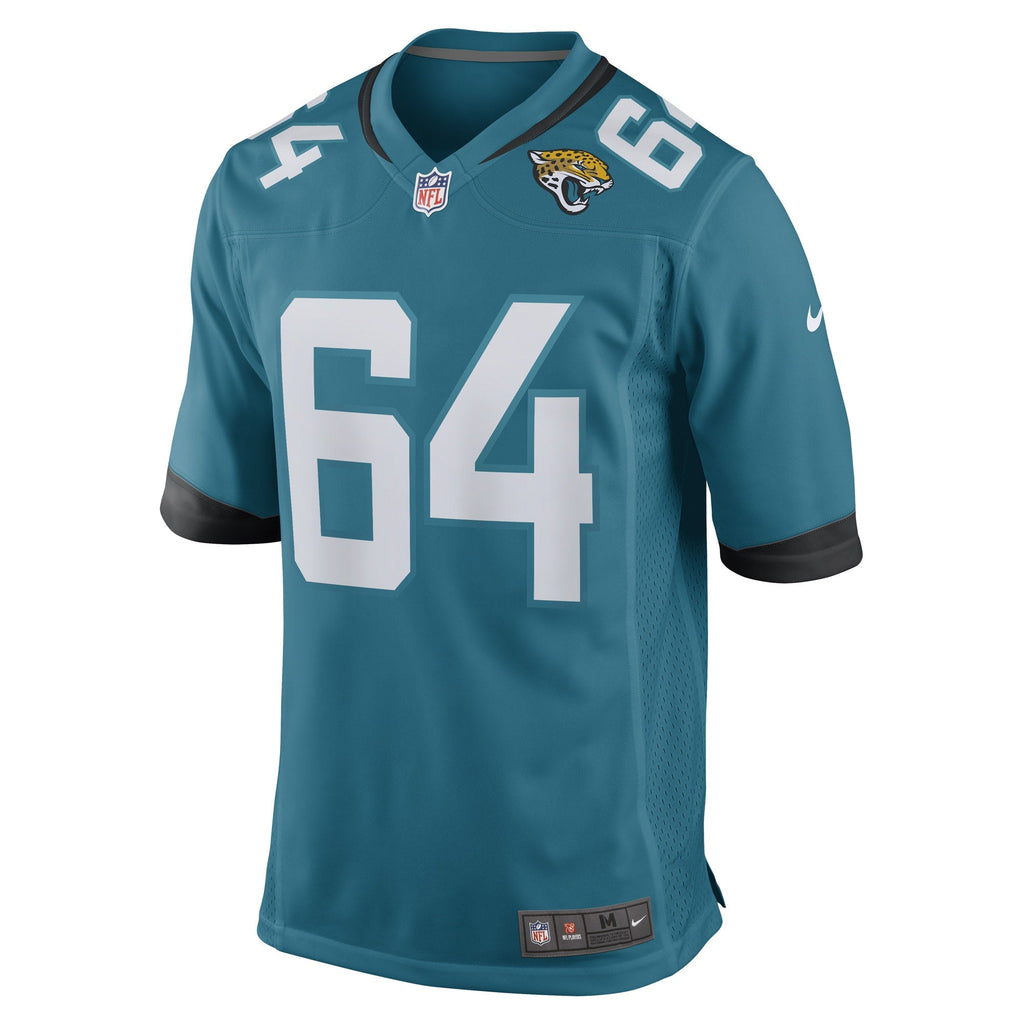 Coy Cronk Jacksonville Jaguars Nike Game   Jersey - Teal