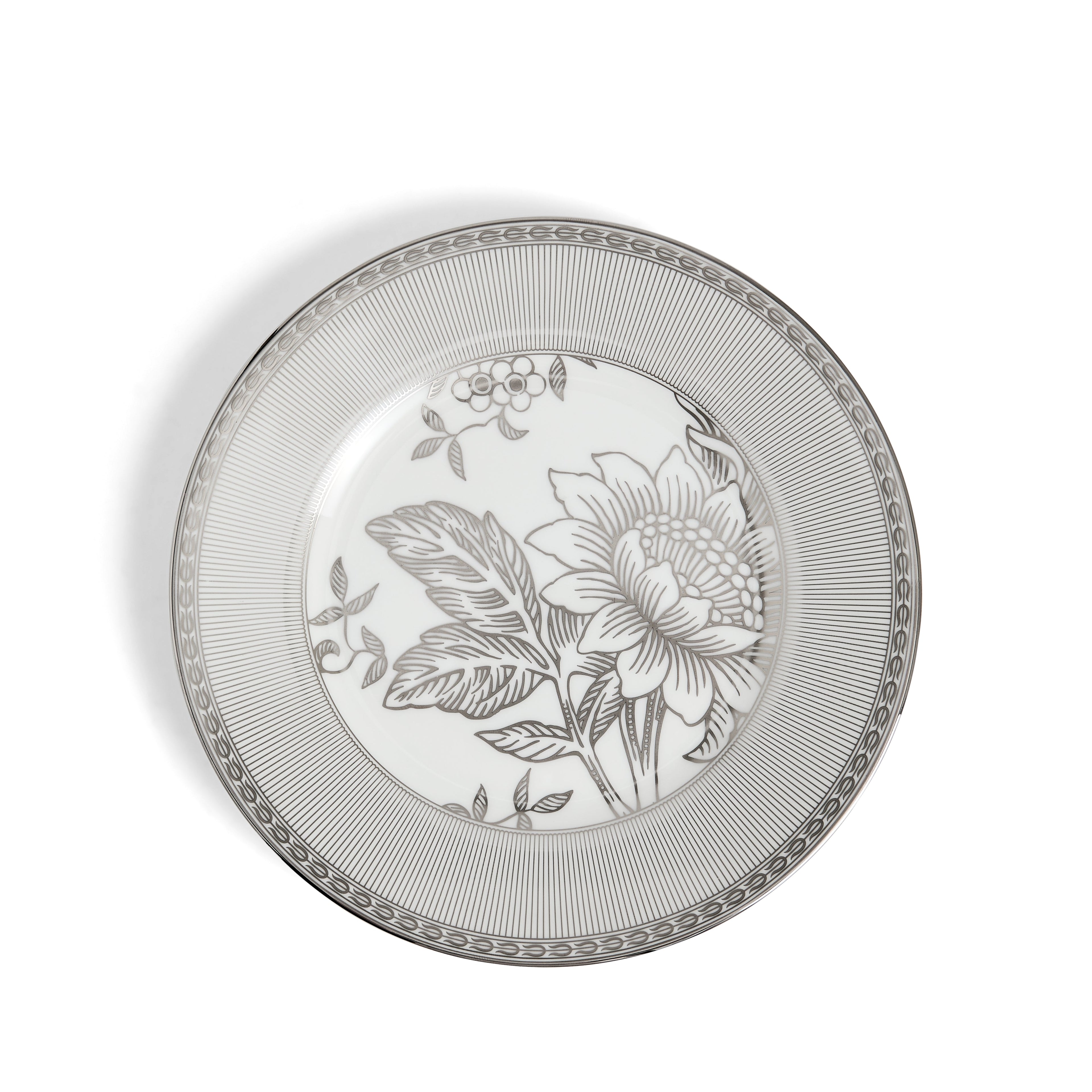 Silver Tonquin Plate 20.6cm 8.1in