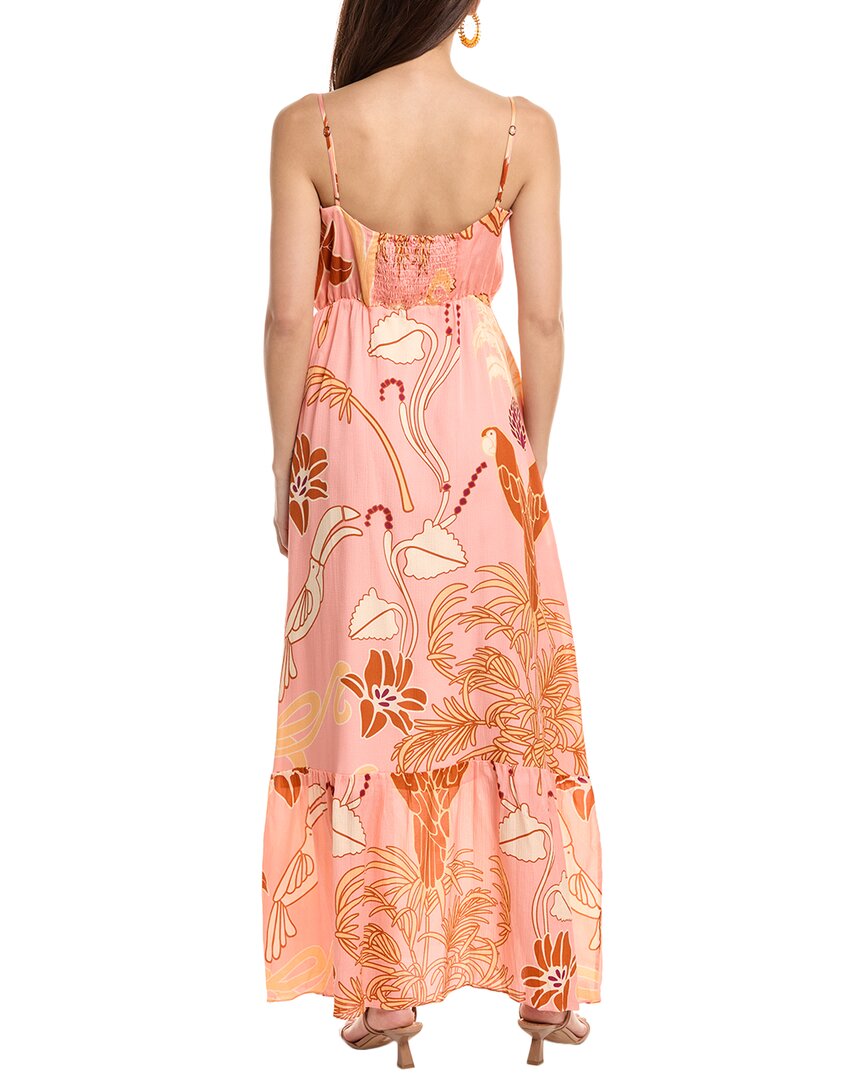 JUAN DE DIOS Polera Silk Maxi Dress