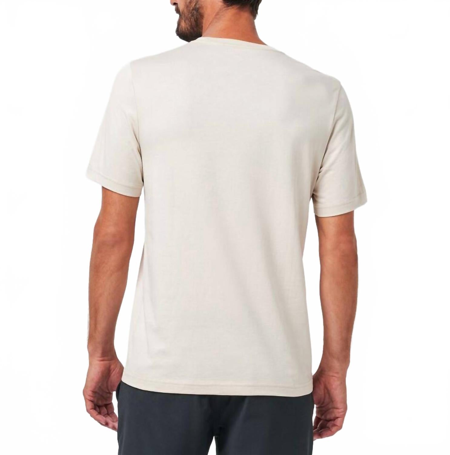 Grill And Thrill Short Sleeve Tee In Italian Sand