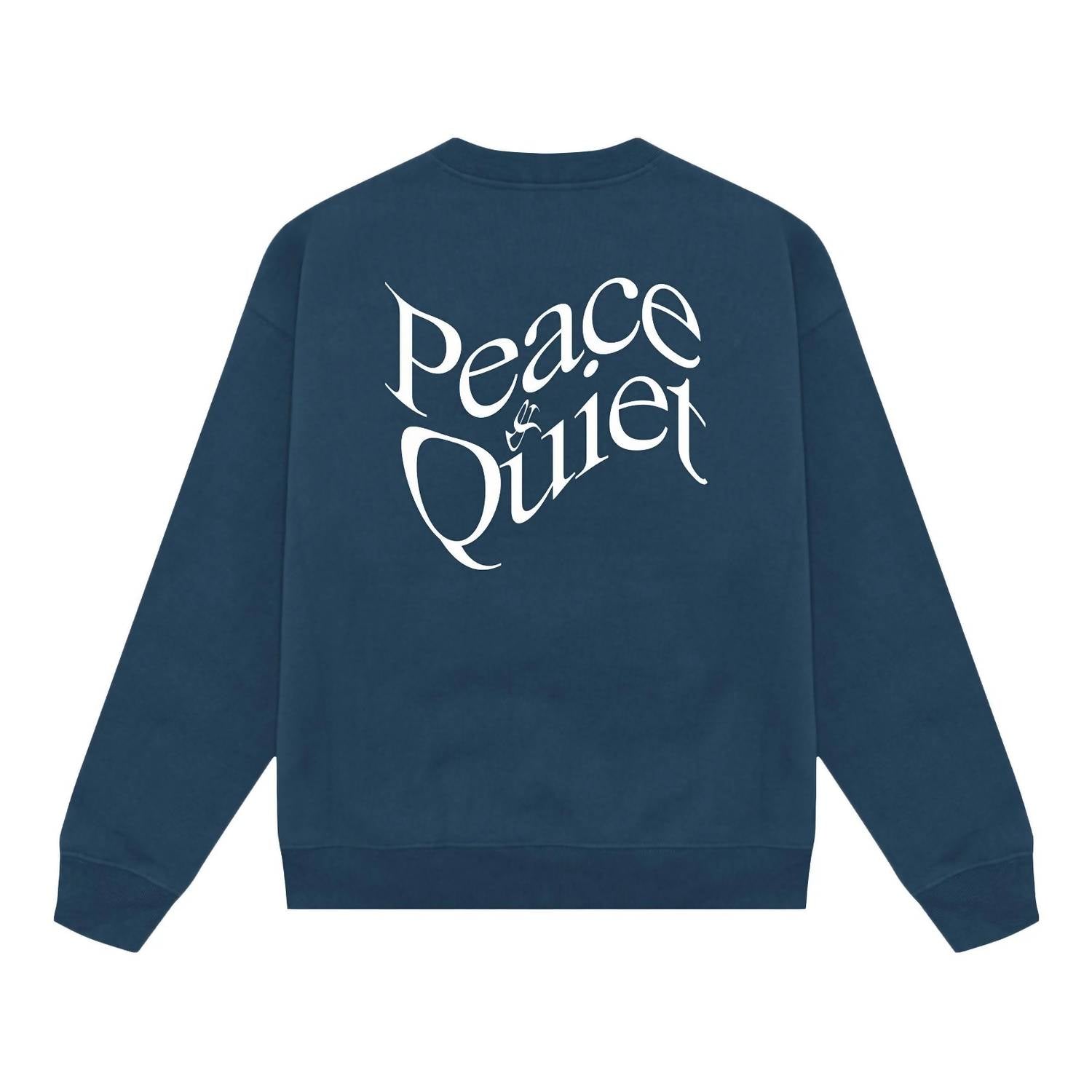 Men's Warped Crewneck Top In Navy