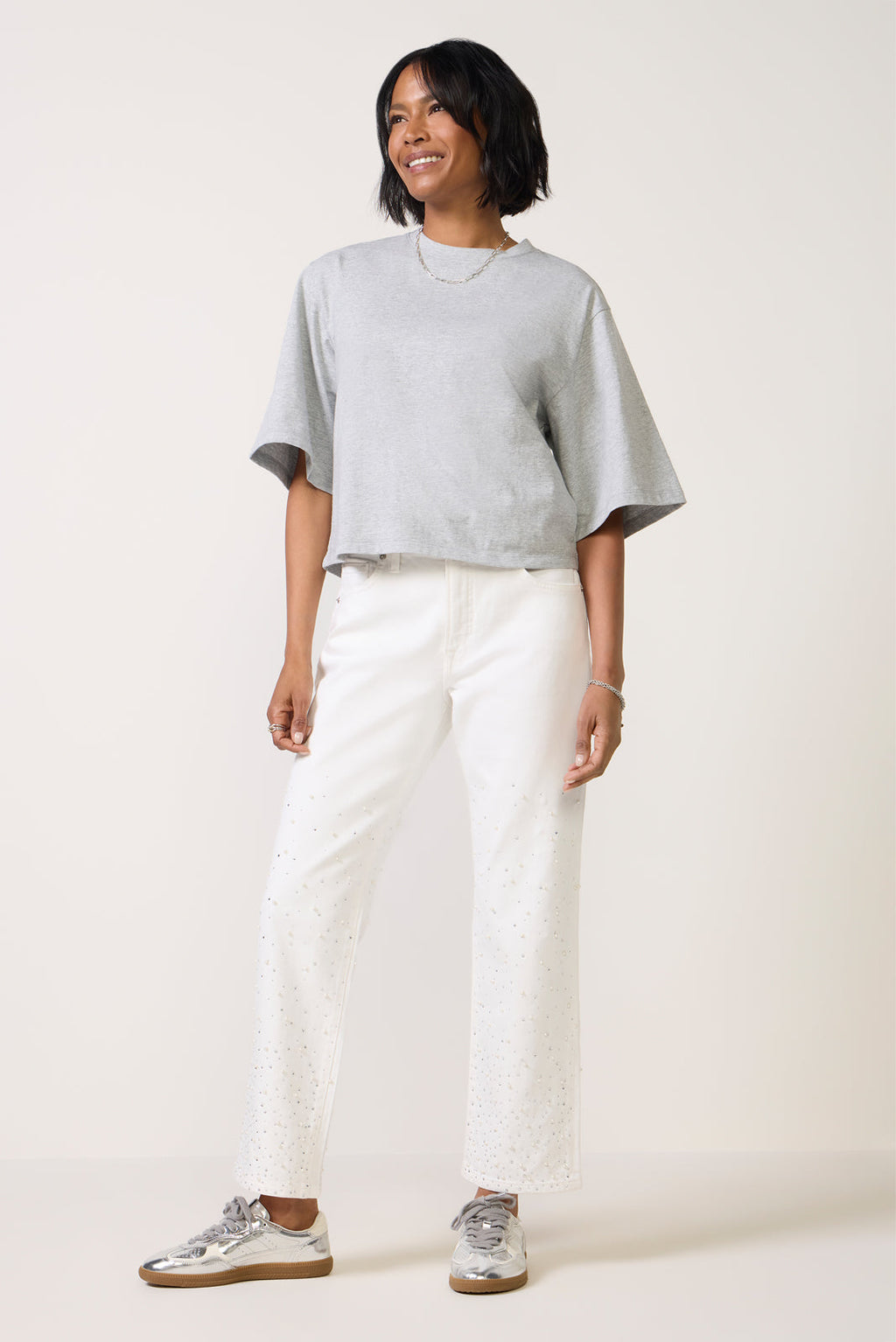 Women's Icon Straight Cropped Jean