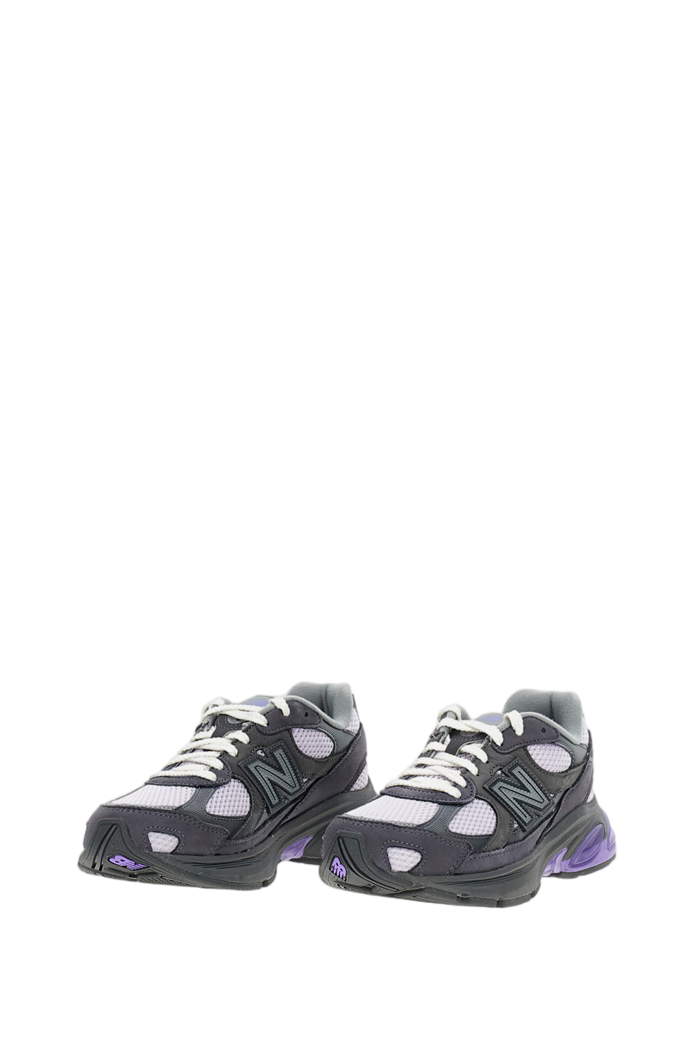 Grey Purple Unisex Abzorb 2010 Sneakers