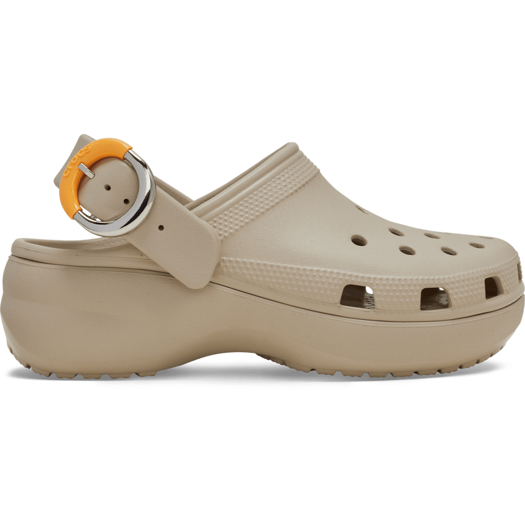 Classic Platform Dipped Buckle Clog