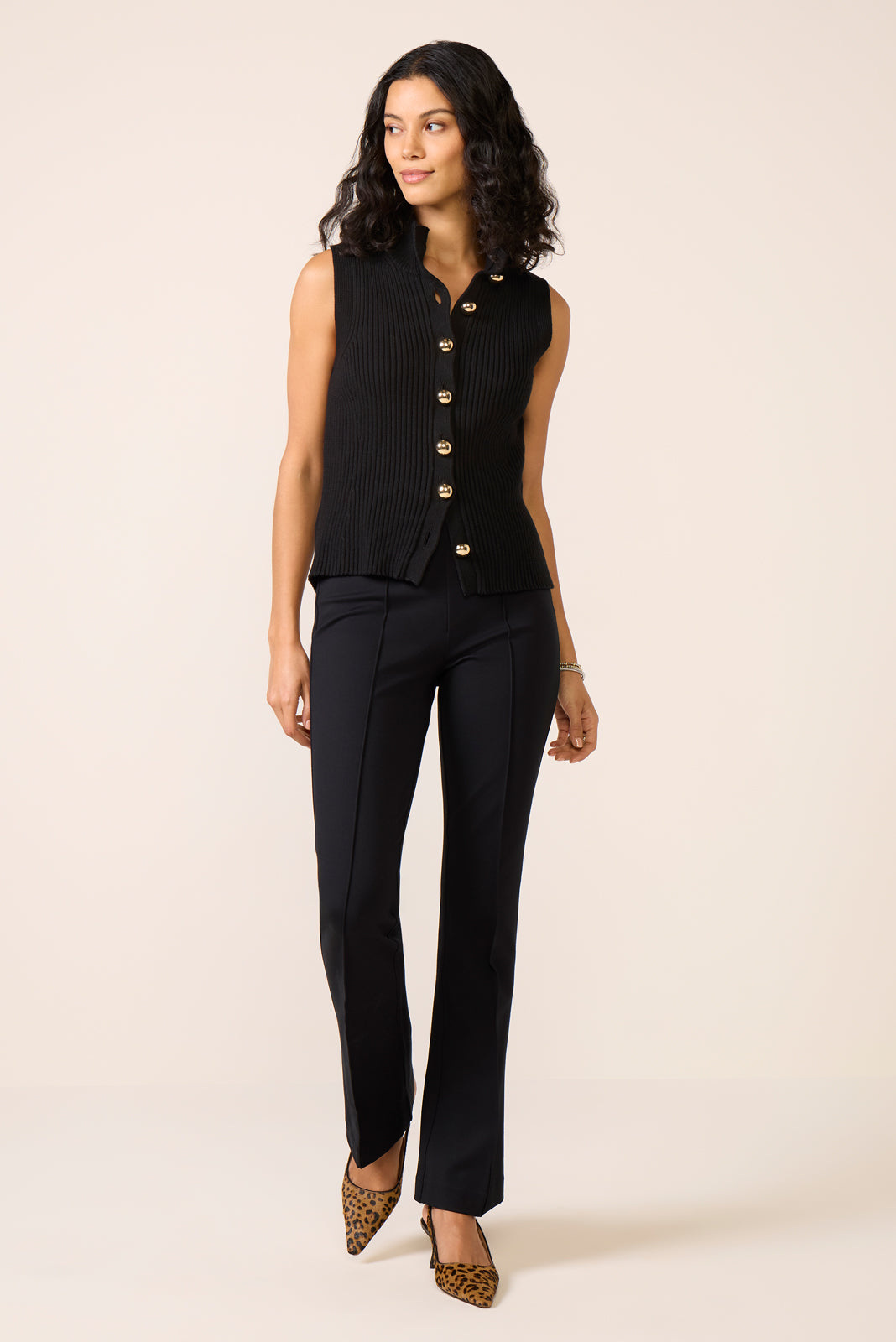 Women's Ponte Micro Flare Pants