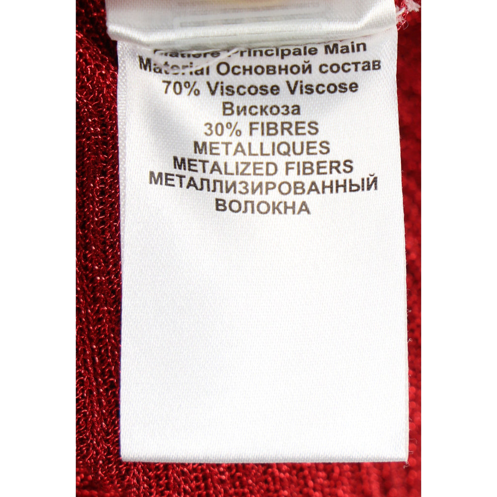 Isabel Marant Josita Midi Dress in Burgundy Viscose