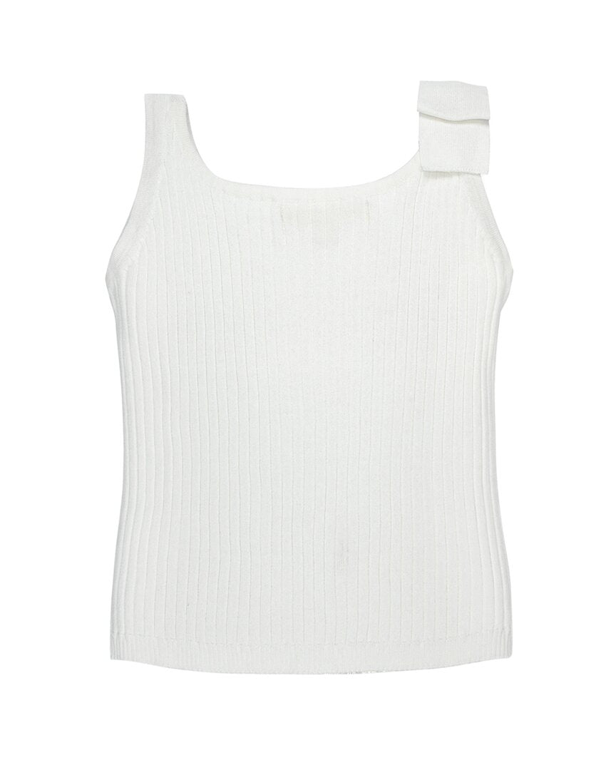 Hope & Henry Bow Shoulder Sweater Tank