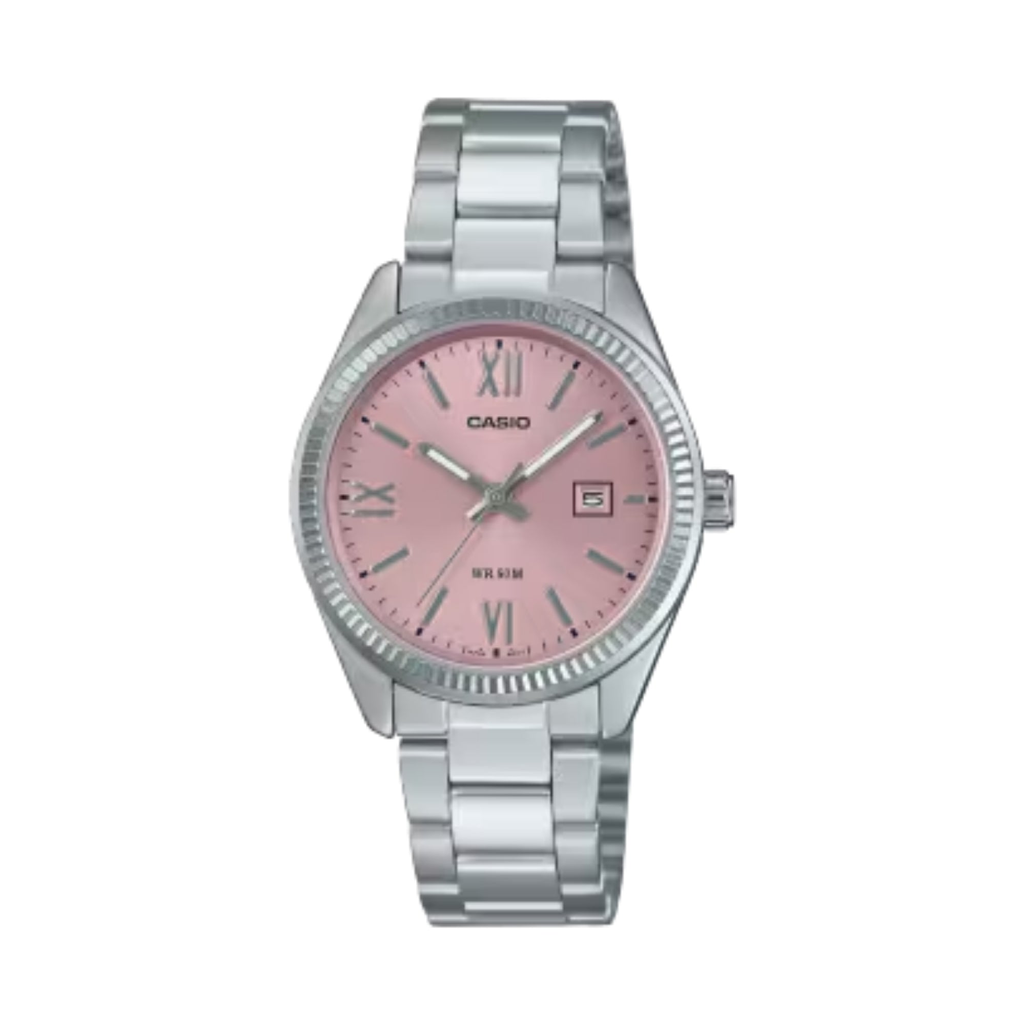 Casio Women’s Stainless Steel Analog Watch Pink Dial - LTP-1302DD-4A1VDF