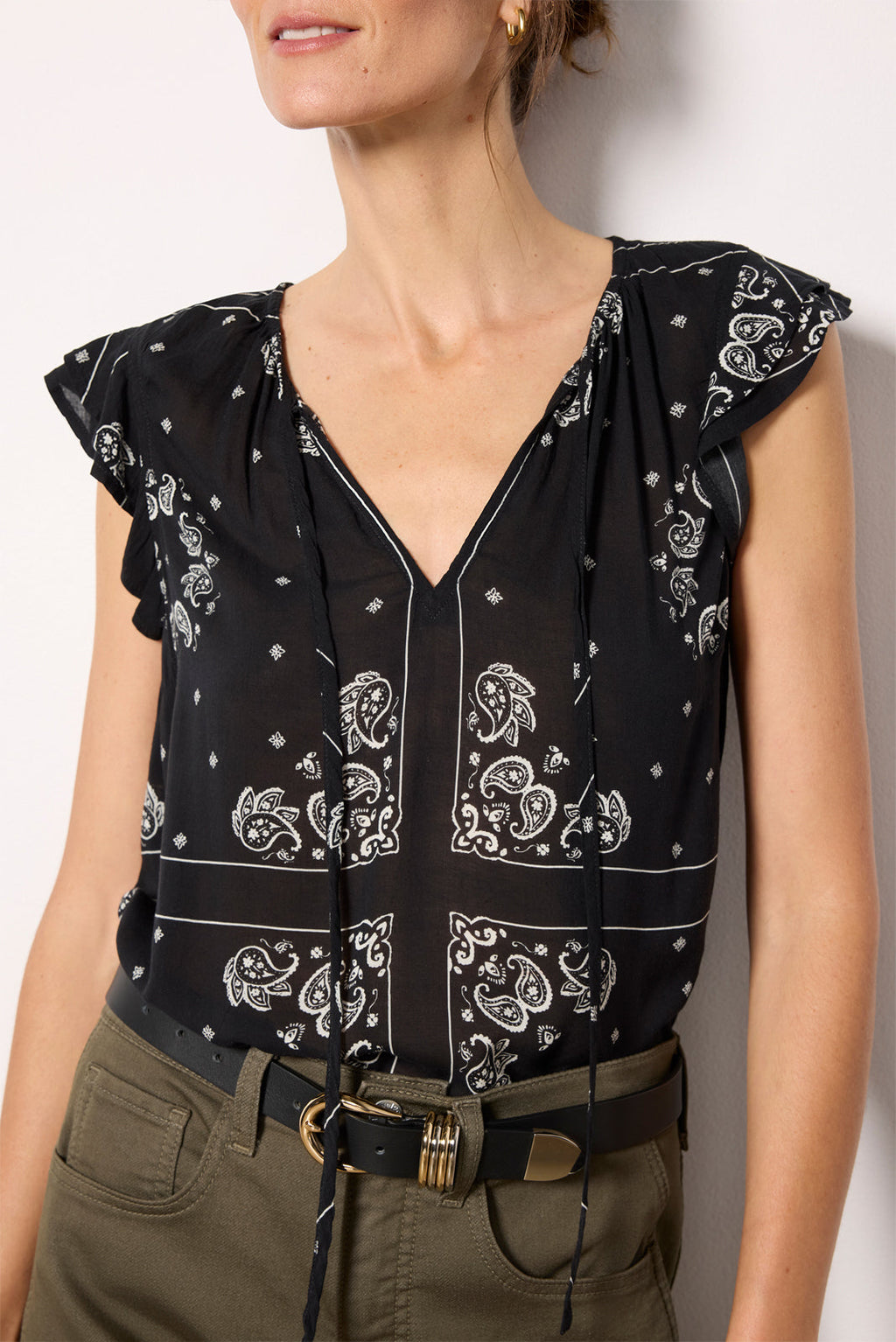 Women's Bandana Print Tank Top