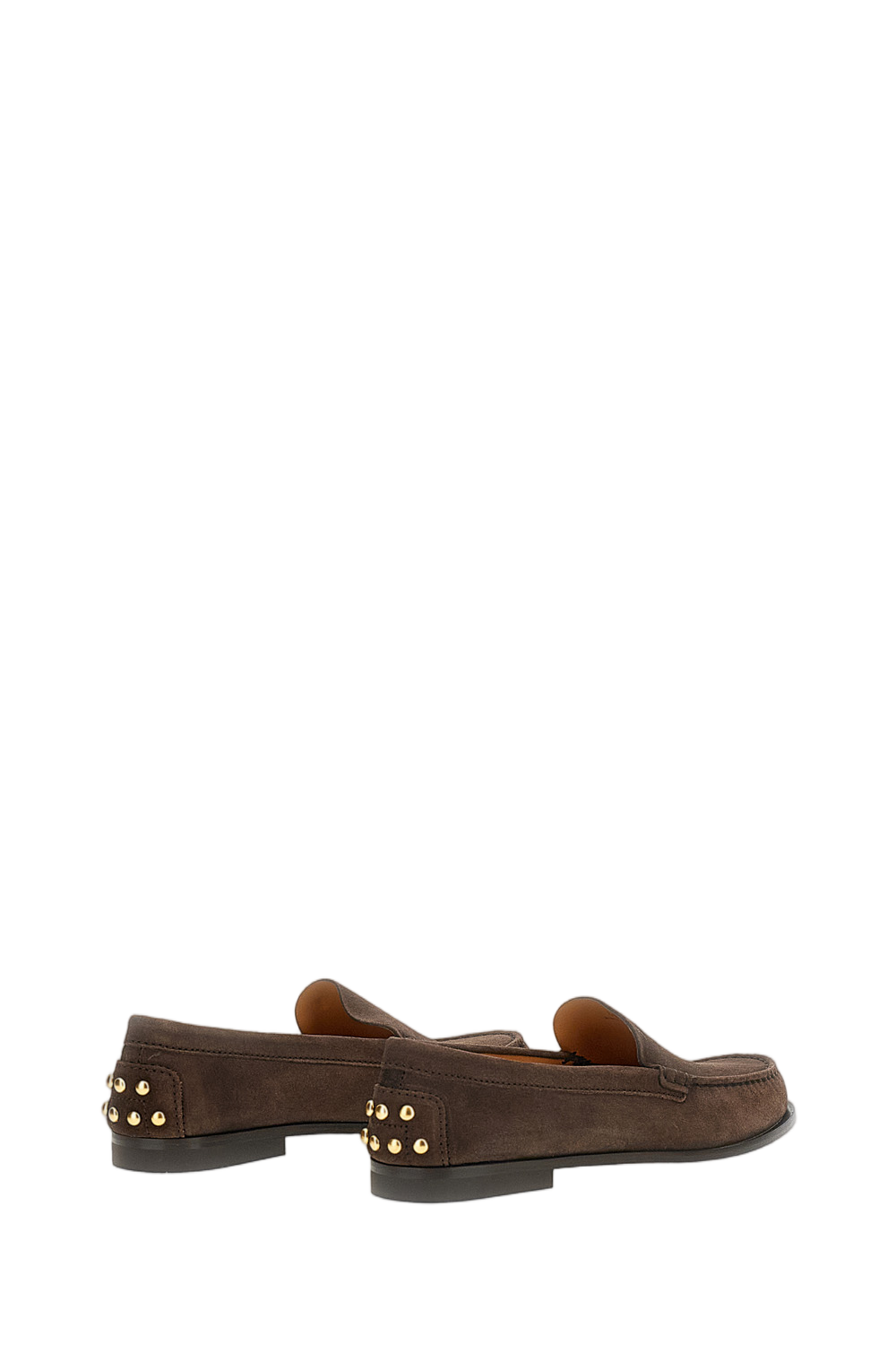 Brown Tod’s Gommini Metallo Loafers