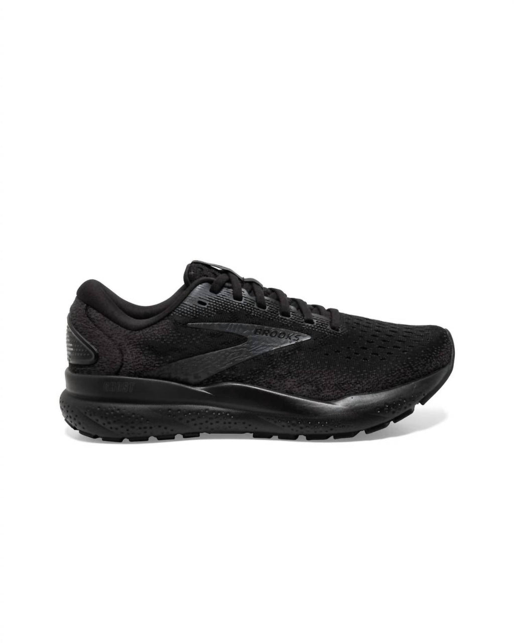 Women's Ghost 16 Running Shoe In Black/black/ebony