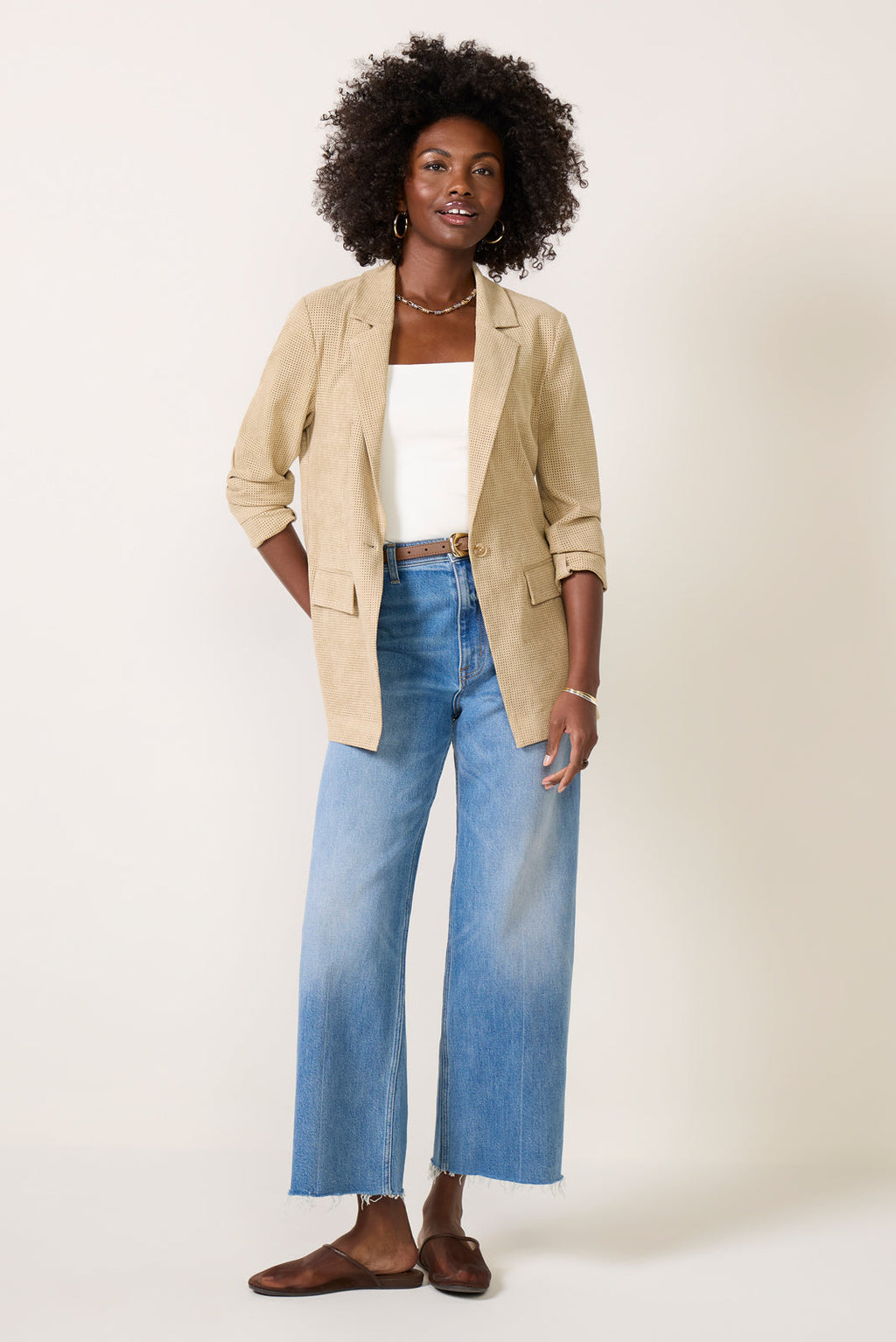 Women's Weston Perforated Blazer