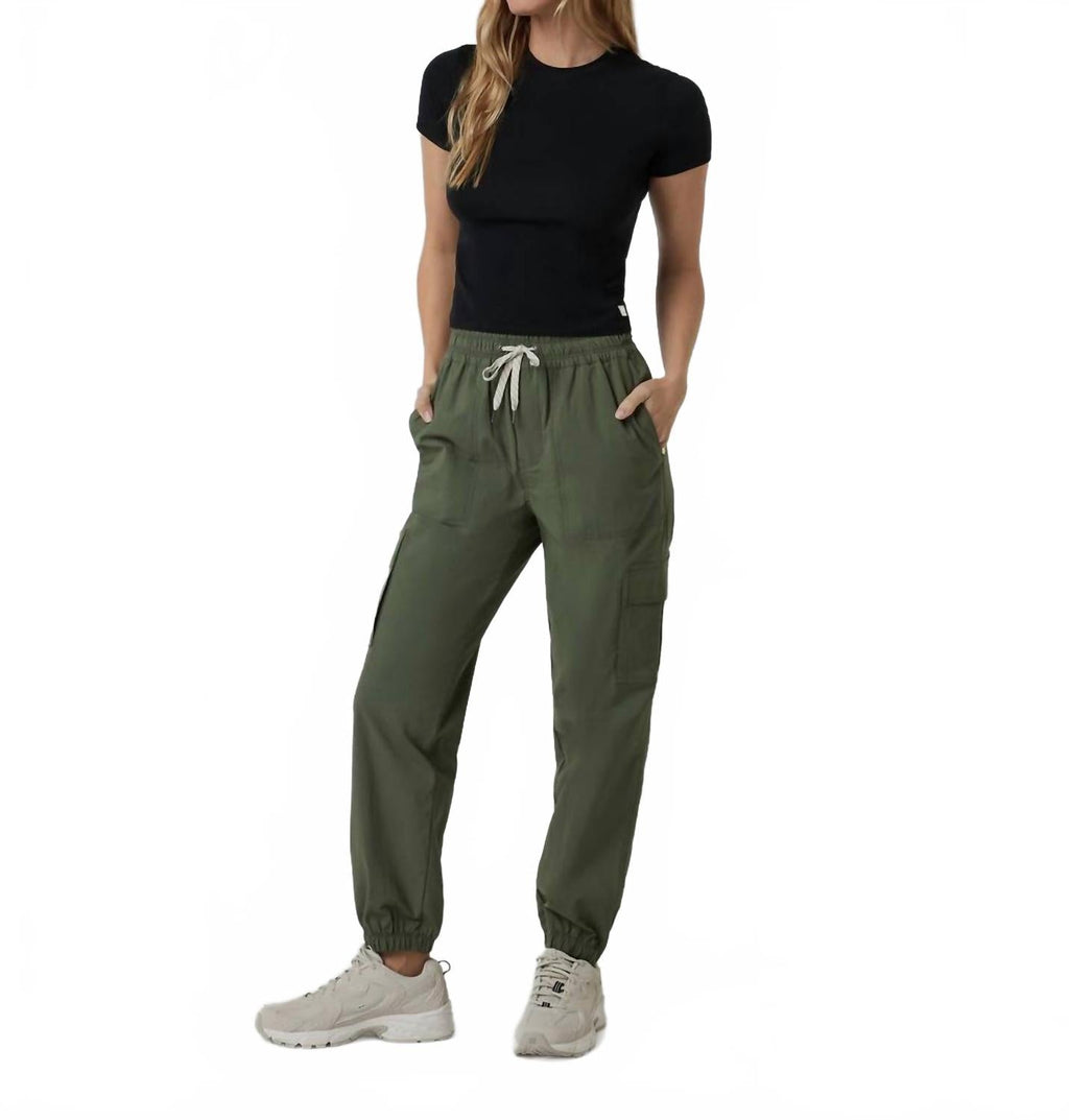 Birch Jogger In Army Green