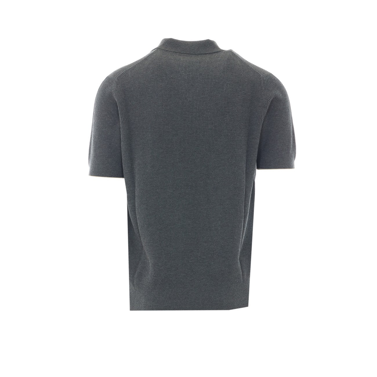 Brunello Cucinelli Men English Rib Stitch Polo