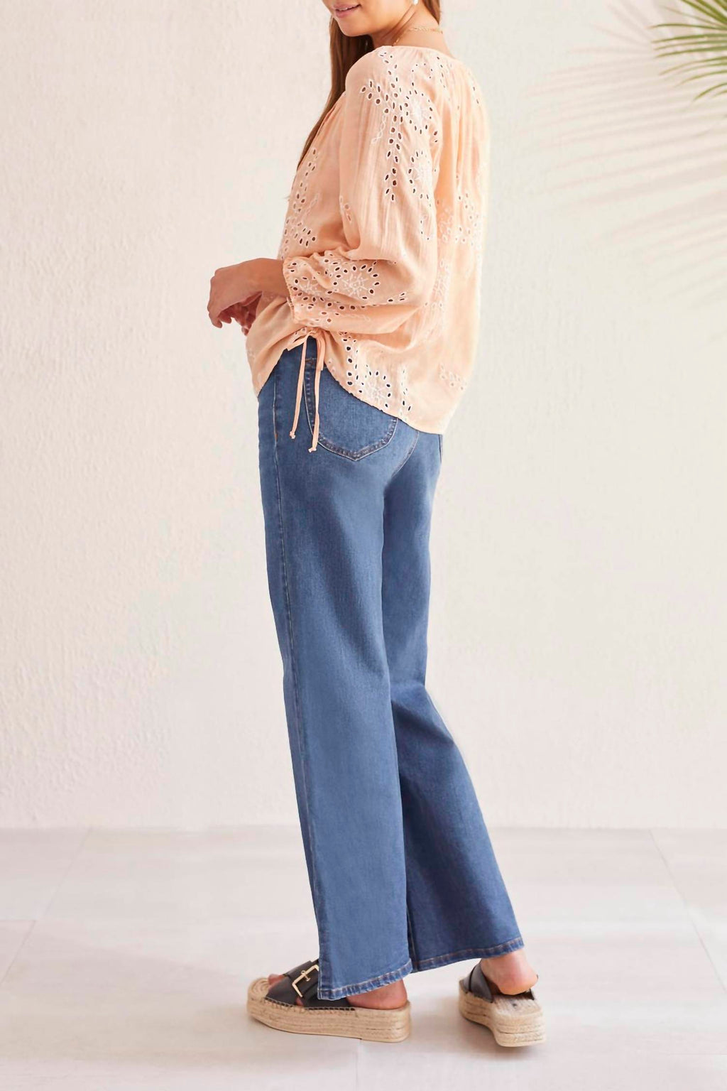 Tassel Blouse In French Oak