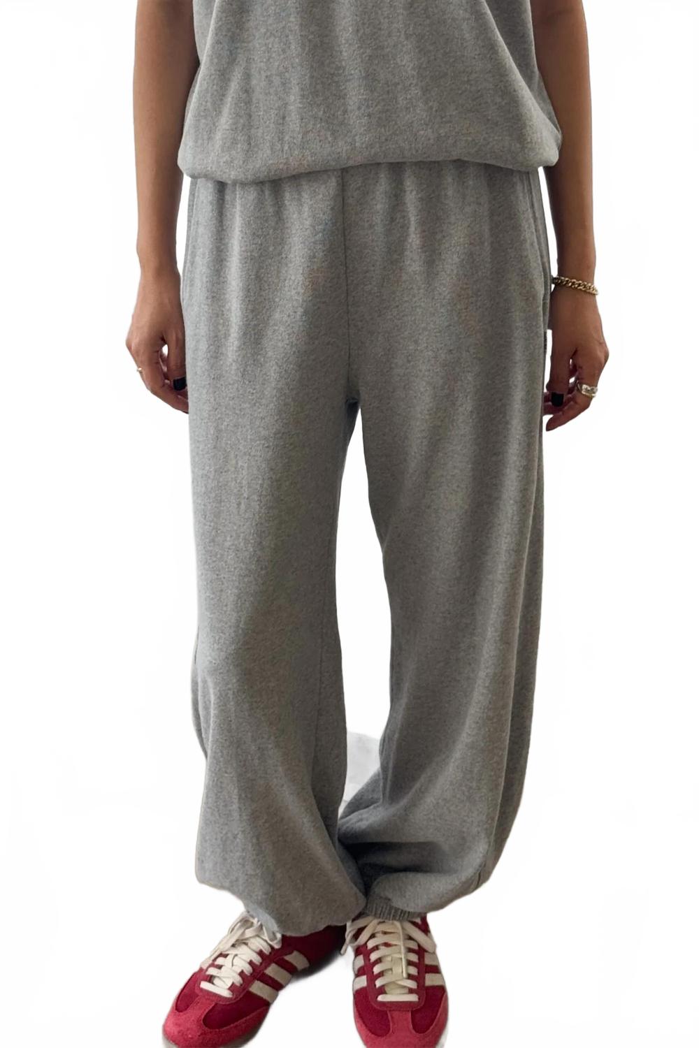Women's Balloon Pants In Heather Gray