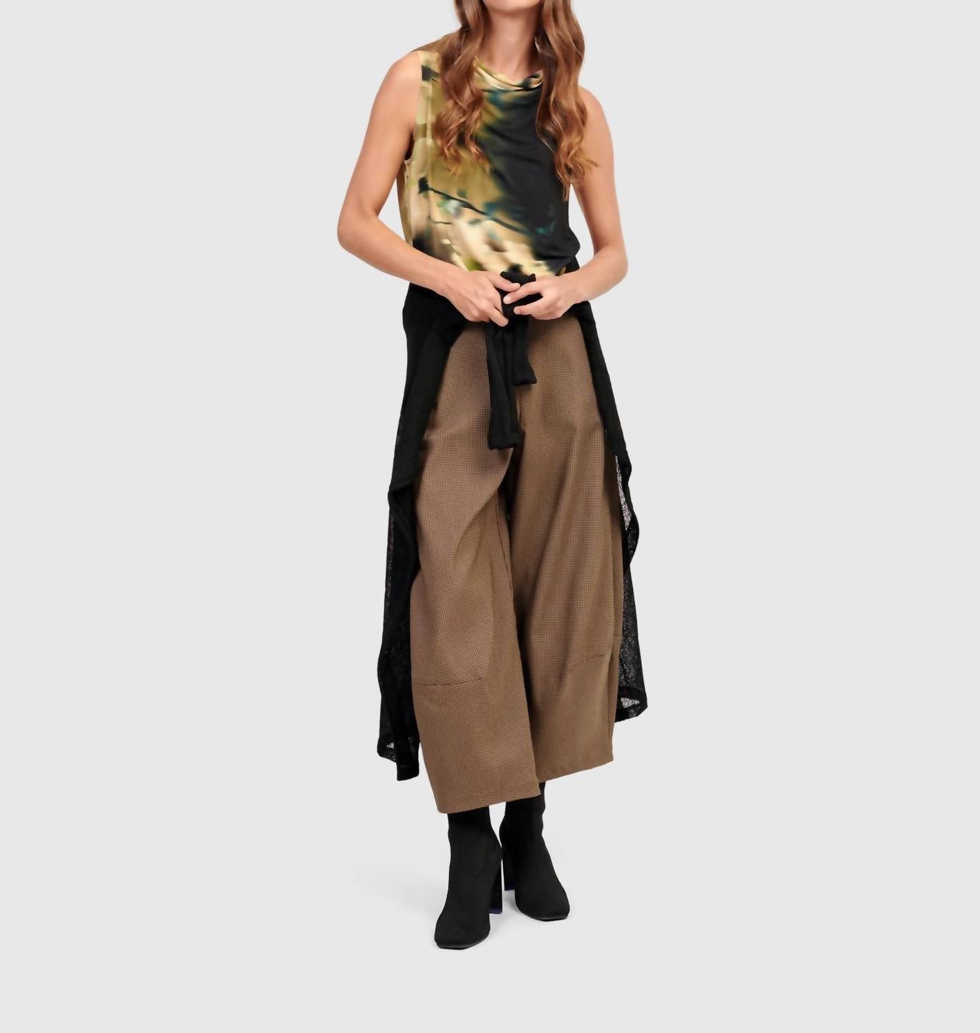 Bonanza Trousers In Houndstooth