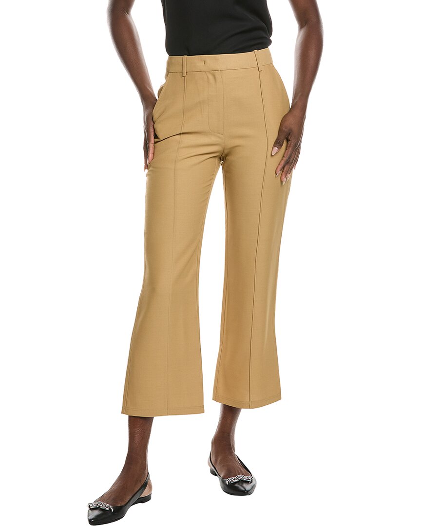 CO Wool-Blend Cropped Flare Pant