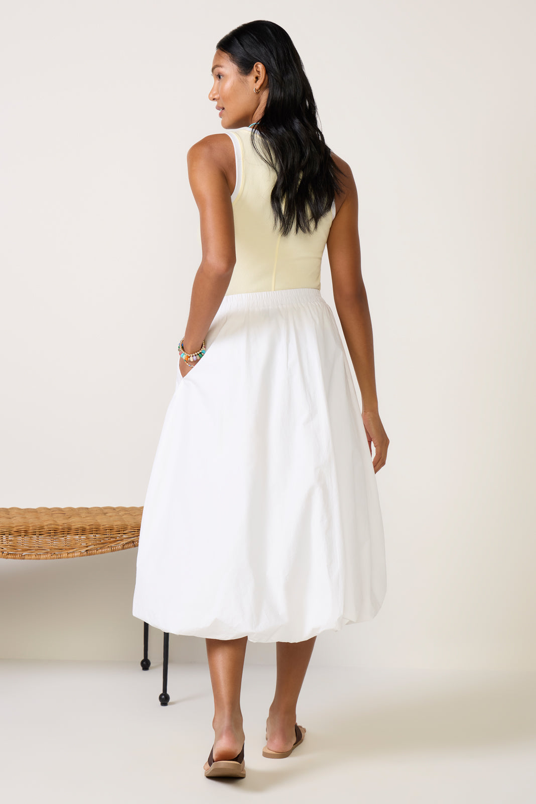 Women's Quin Bubble Maxi Skirt