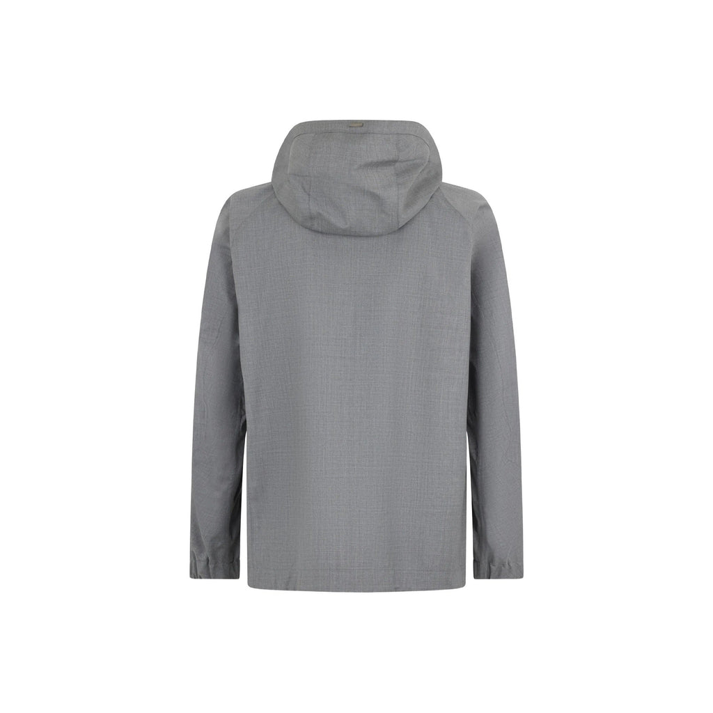 Herno Wool Hooded Jacket Men