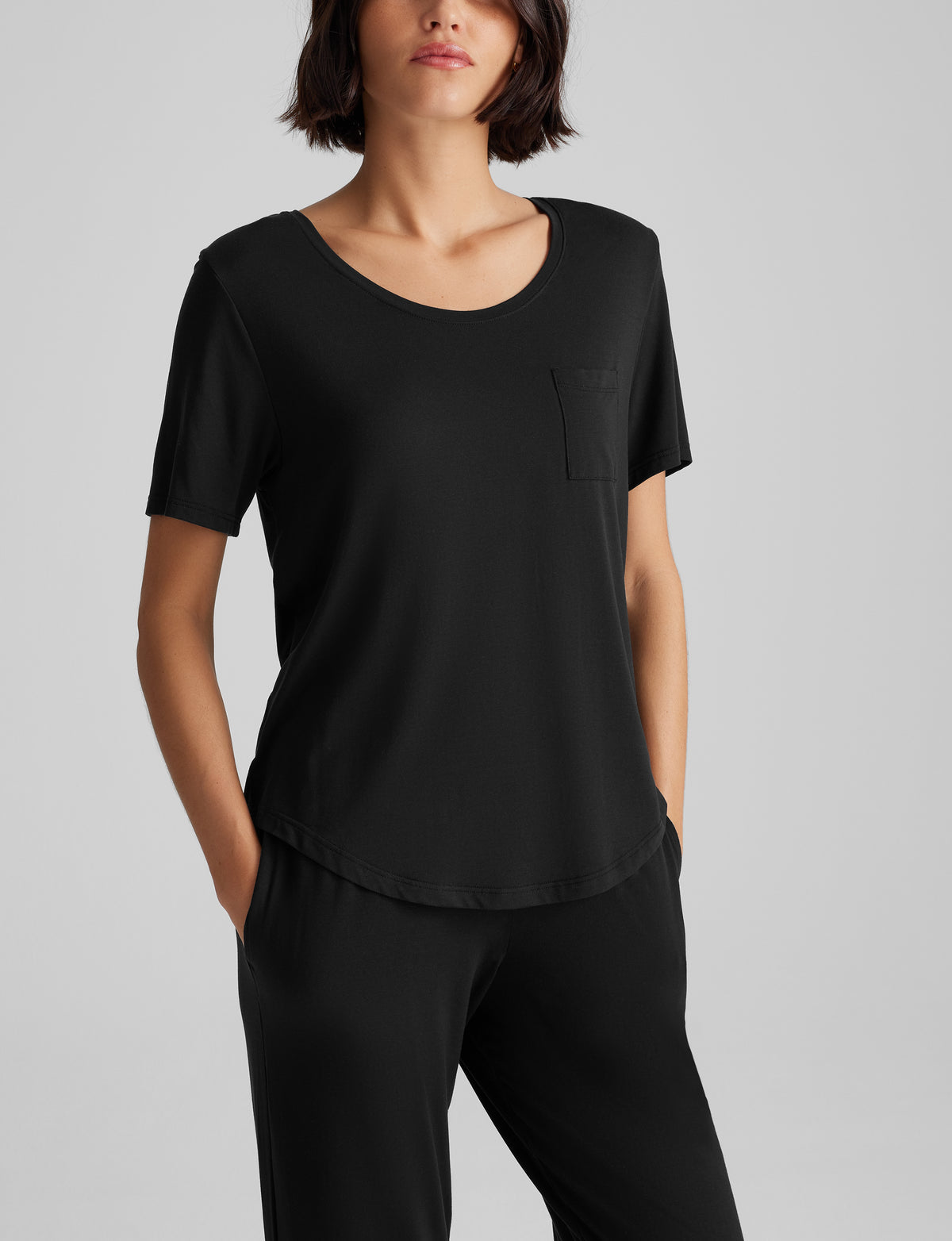 Women's Second Skin Sleep Pocket T-Shirt