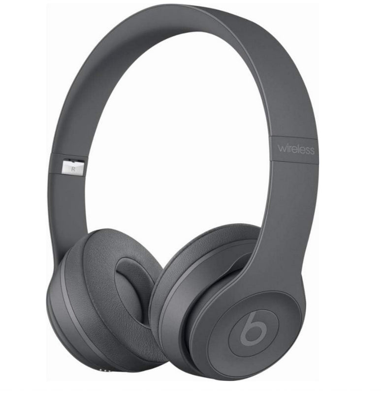 Beats Solo3 Wireless On-Ear Headphones - Neighborhood Collection - Asphalt Gray (Renewed)