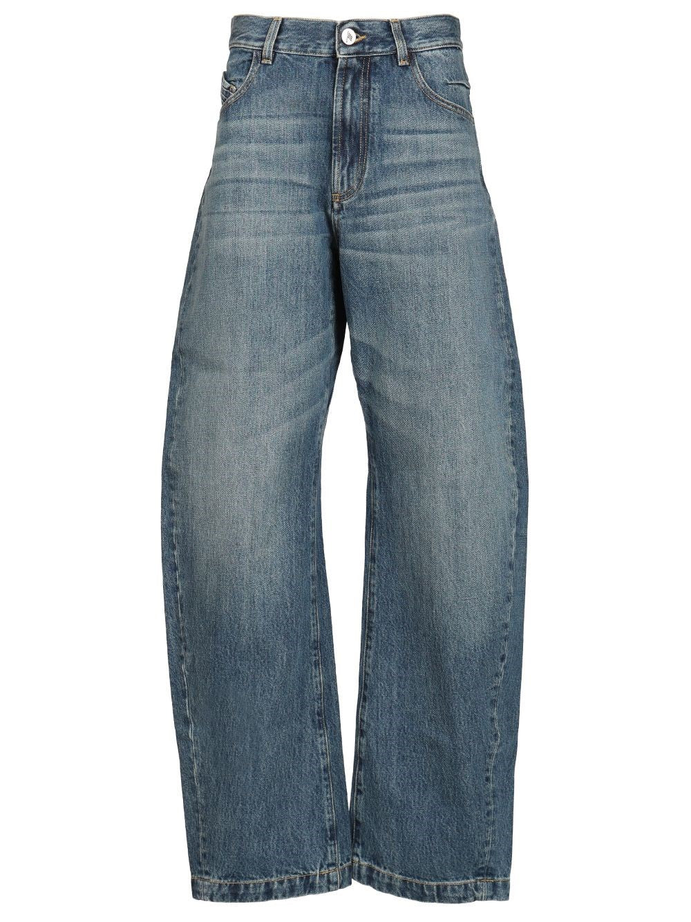 The Attico Women Denim Trousers