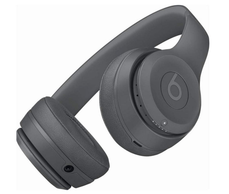 Beats Solo3 Wireless On-Ear Headphones - Neighborhood Collection - Asphalt Gray (Renewed)