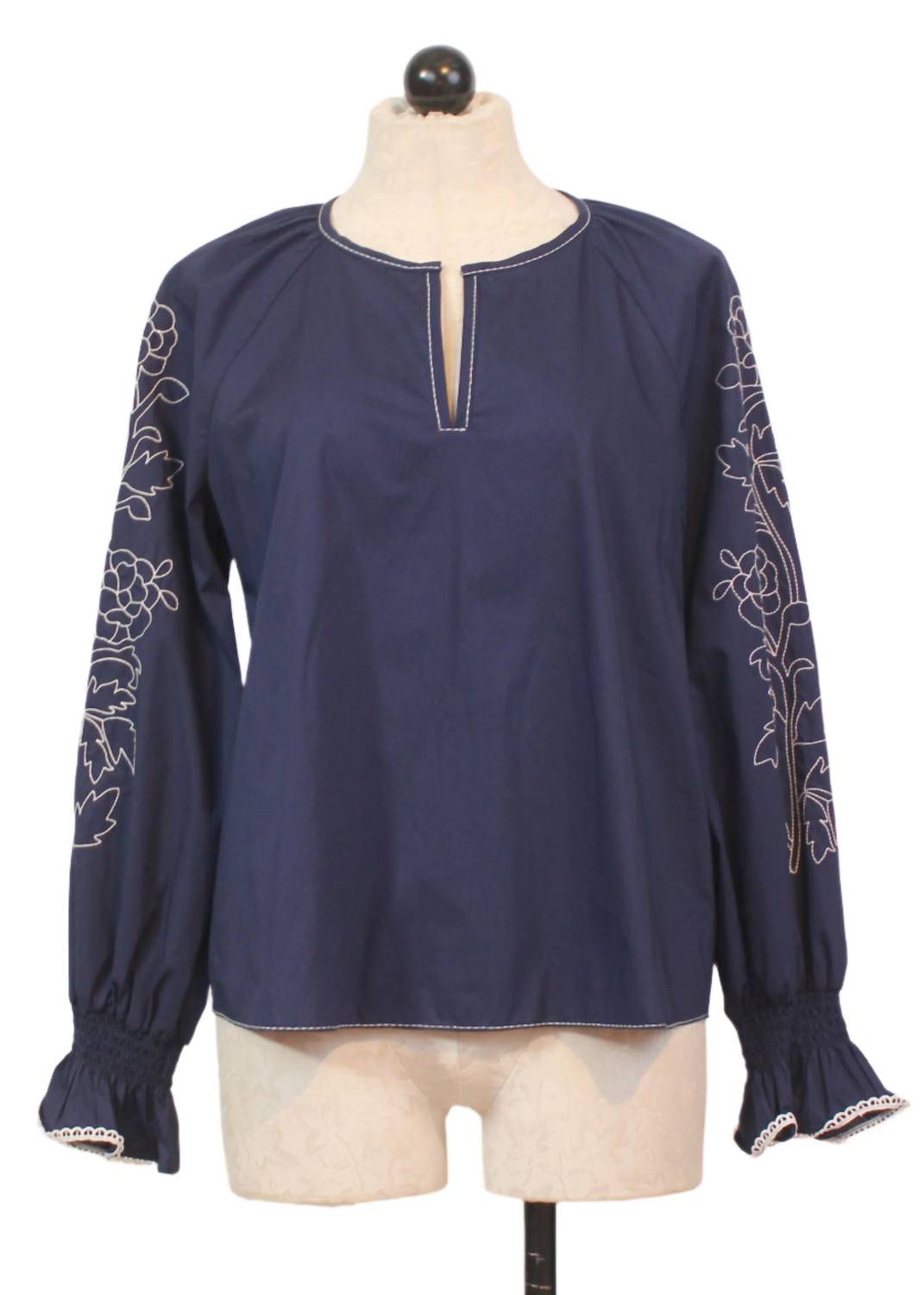 Stella Top In Midnight Blue