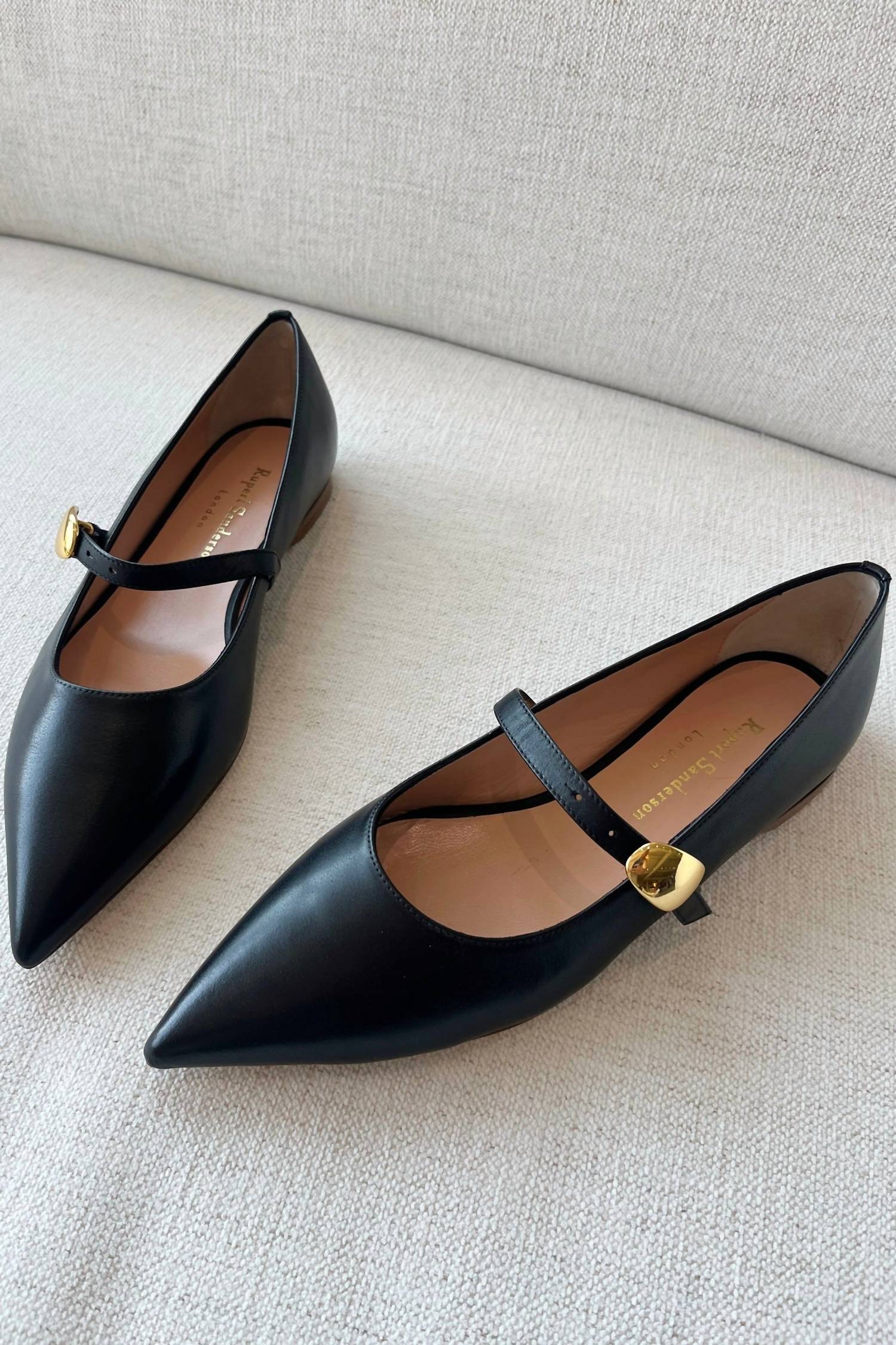 Women's Innis Pointed Toe Flats In Black