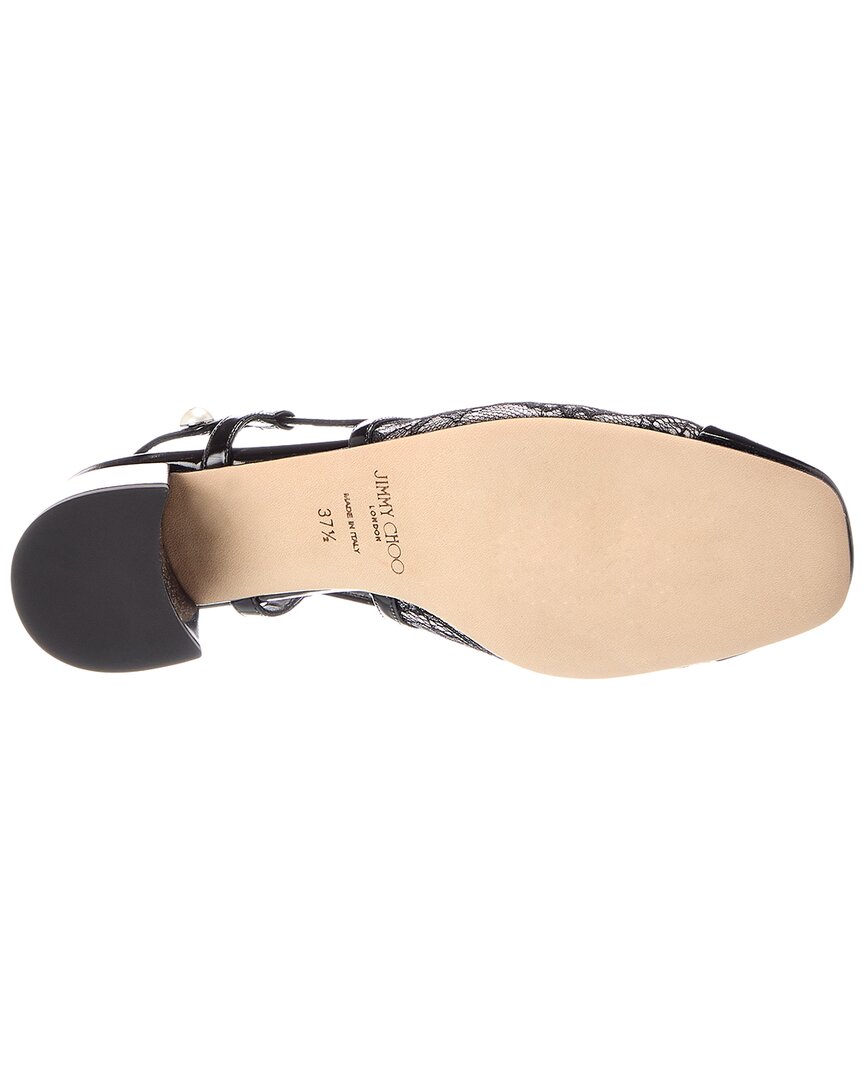 Jimmy Choo Jimmy Elisa 45 Leather Slingback Pump