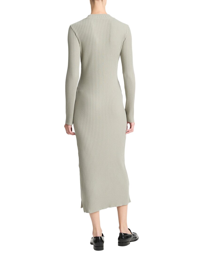Vince Rib High Crew Neck Dress