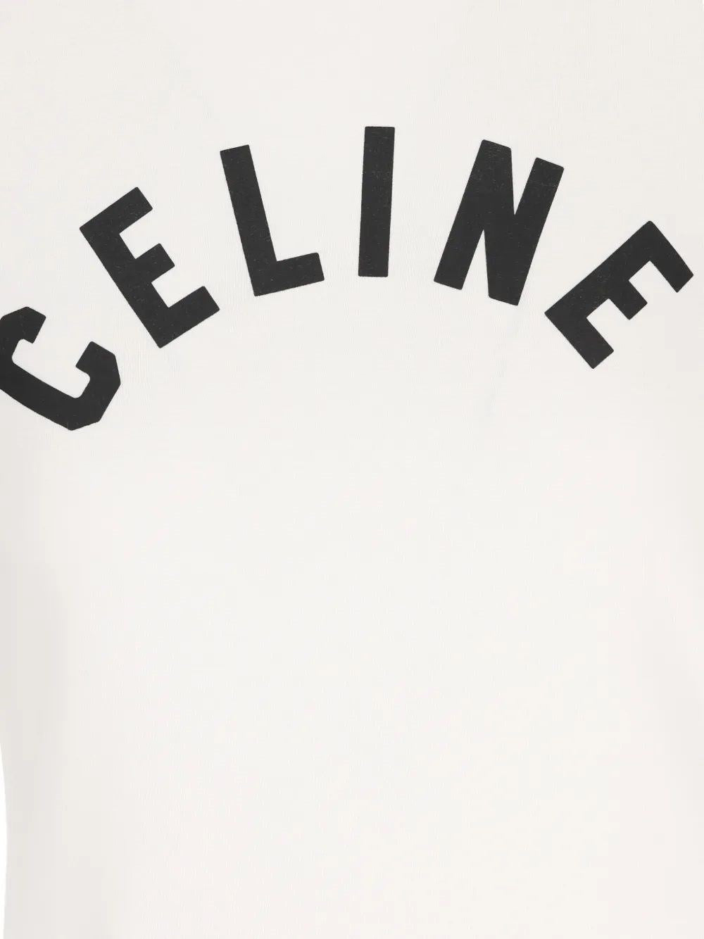 Celine Women Ribbed T-Shirt