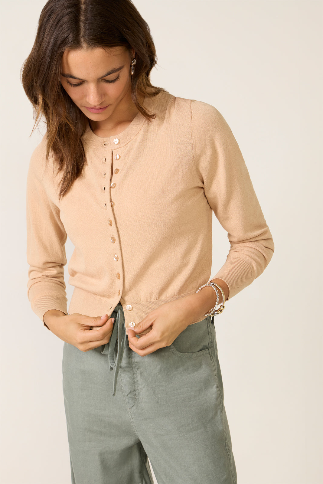 Women's Harlow Button Down Cardigan
