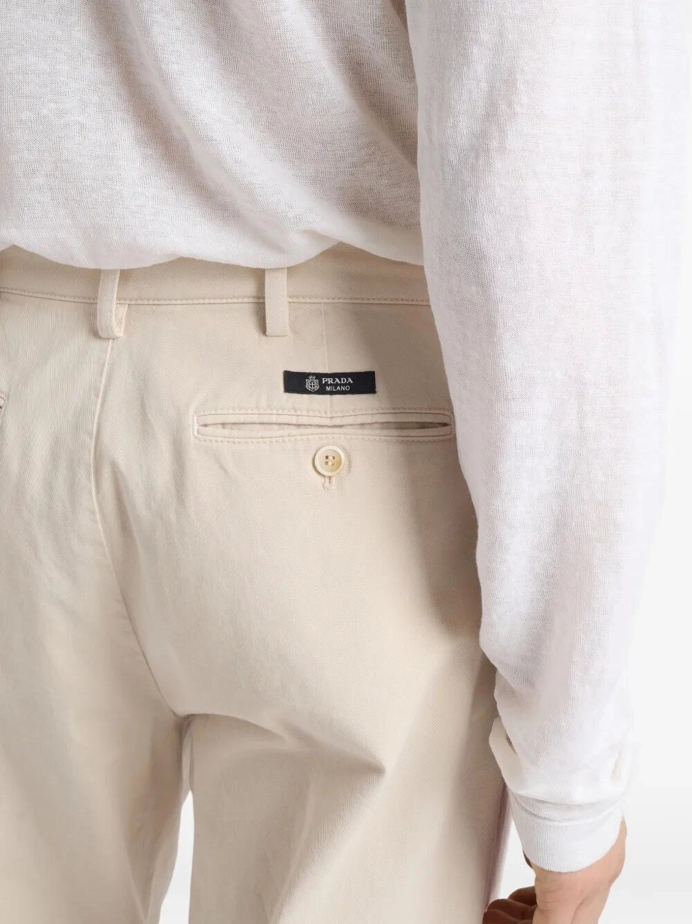 Prada Men Cotton Pants