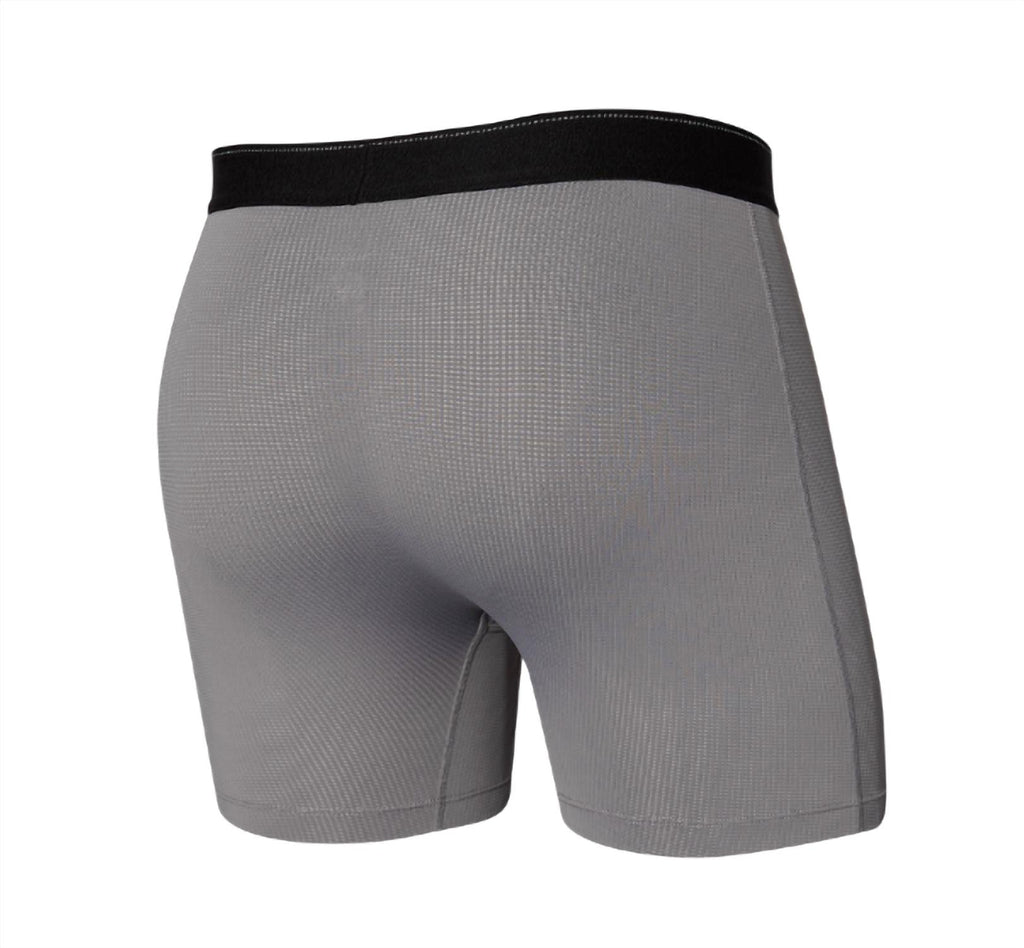Men's Quest Boxer Brief In Grey