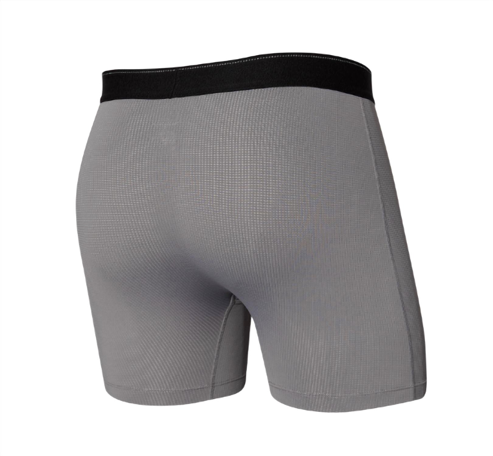 Men's Quest Boxer Brief In Grey