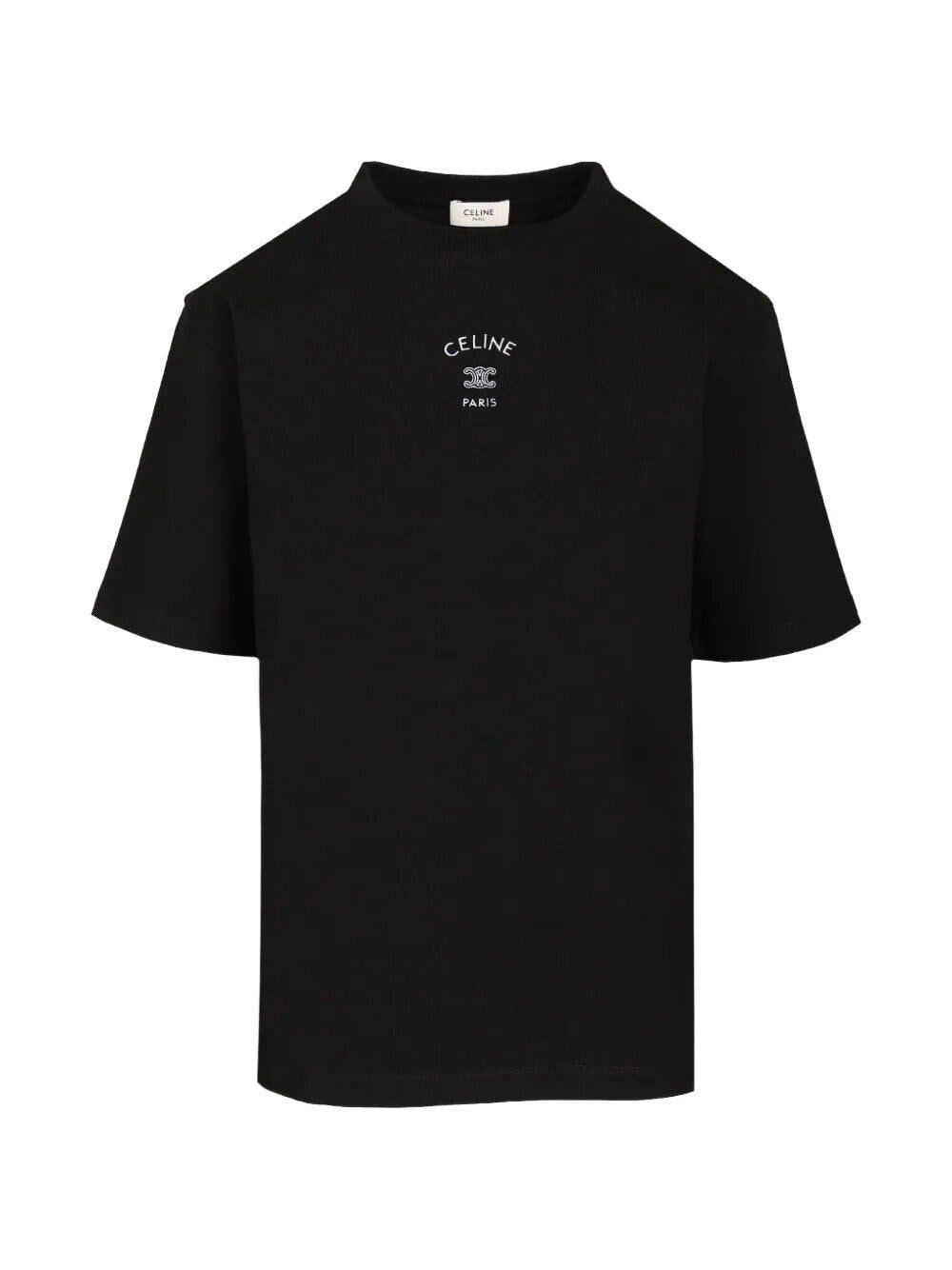 Celine Women Cotton Jersey T-Shirt