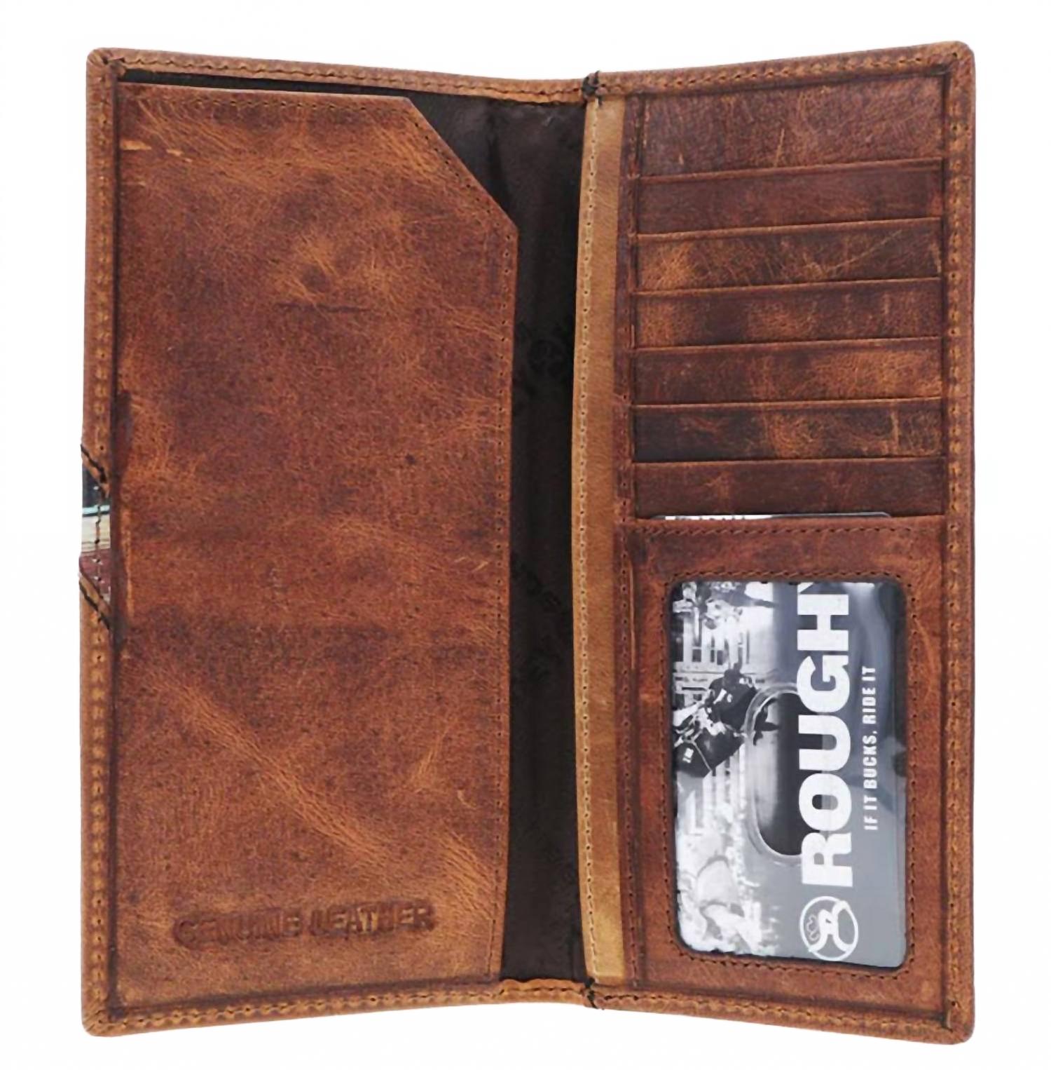 Serape Rodeo Wallet In Brown/multi