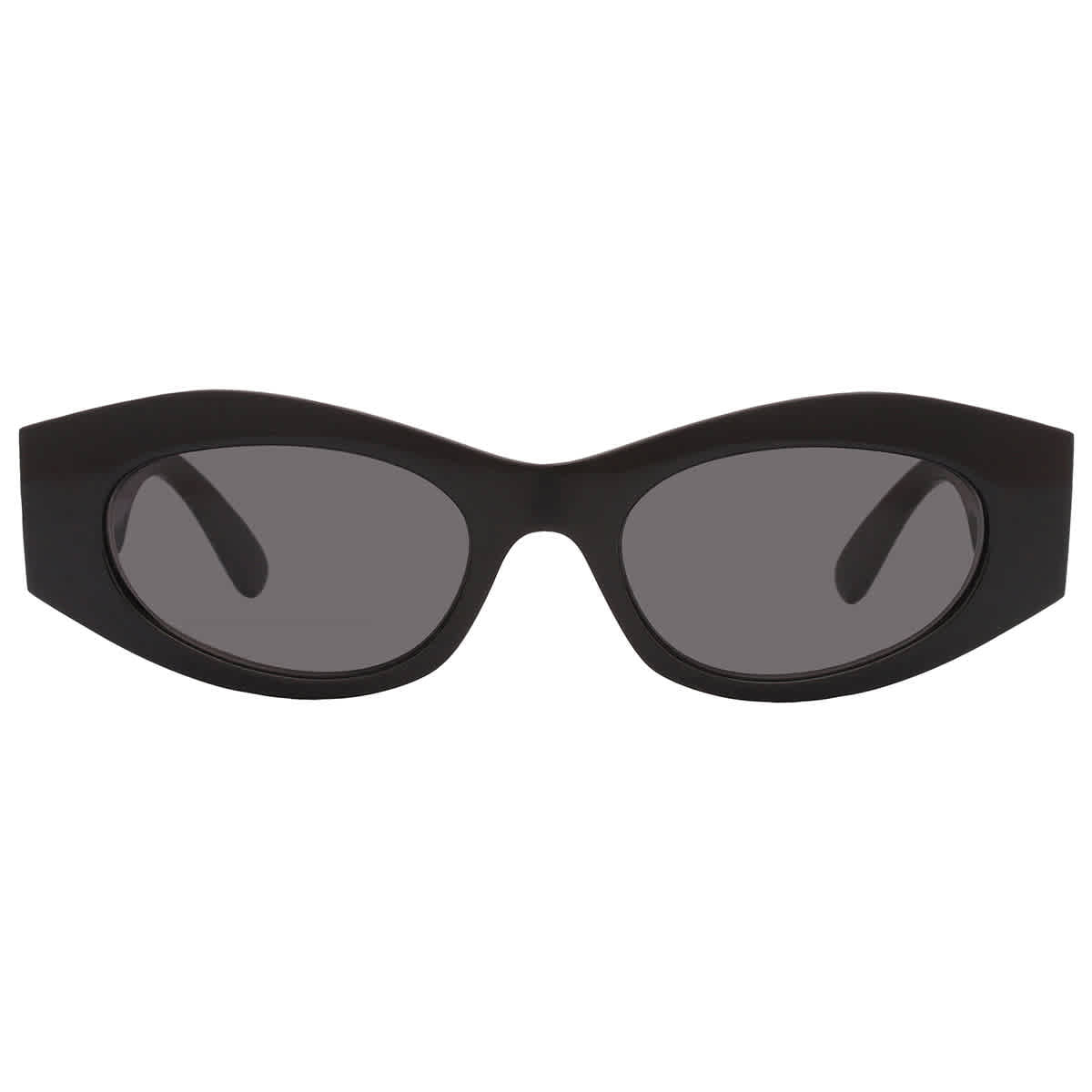 Versace Dark Grey Oval Ladies Sunglasses VE4480U 536087 51