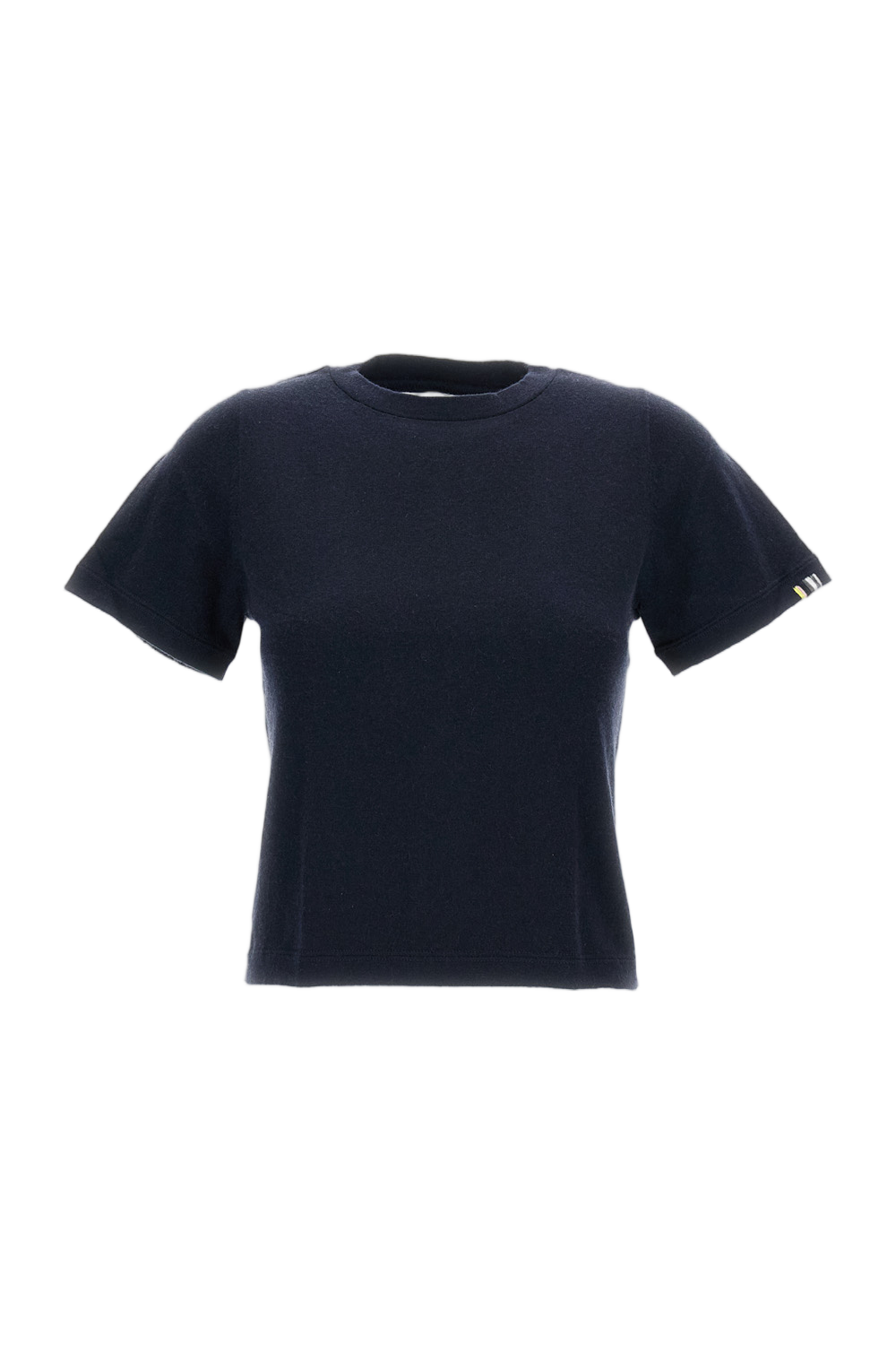 Navy Blue N.267 Tina Cropped T-Shirt