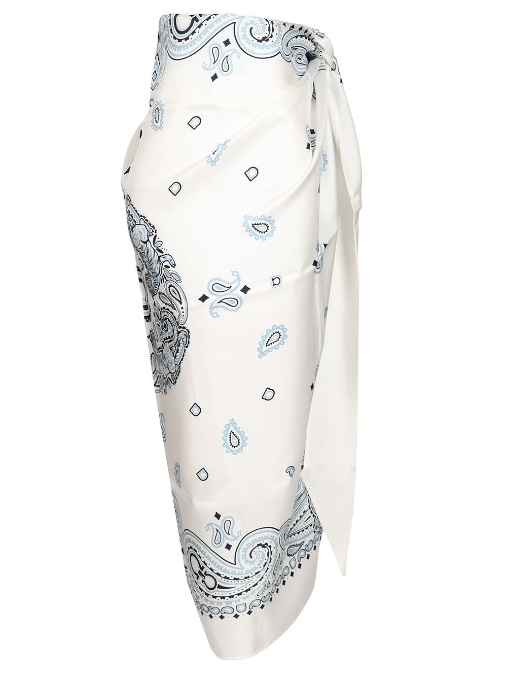 Ferragamo Women Arabesque Print Silk Sarong