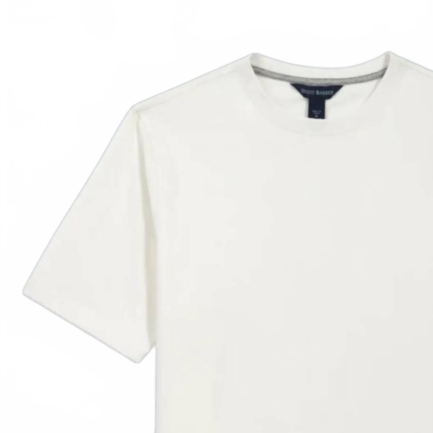 Men's Jersey Crewneck T-Shirt In White